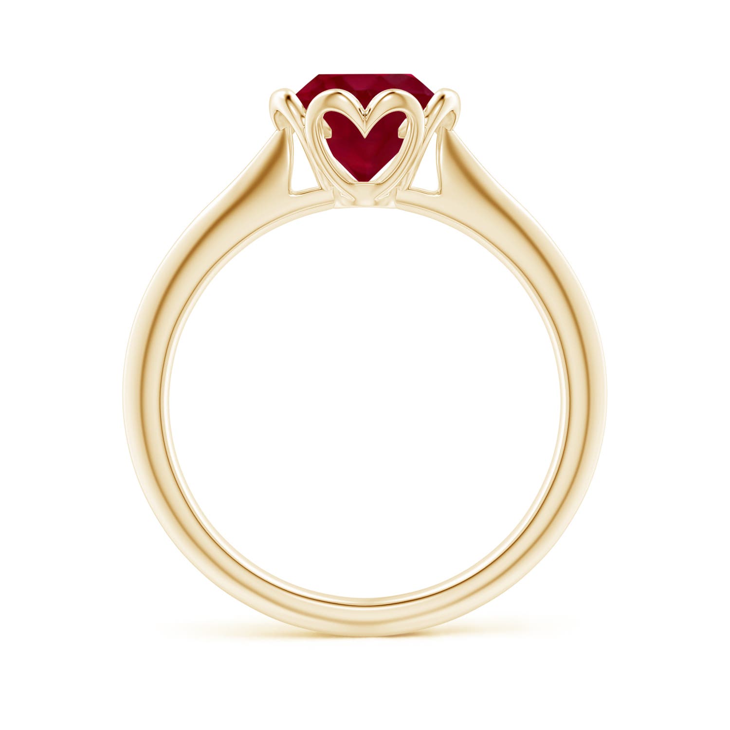 AA - Ruby / 1.4 CT / 14 KT Yellow Gold