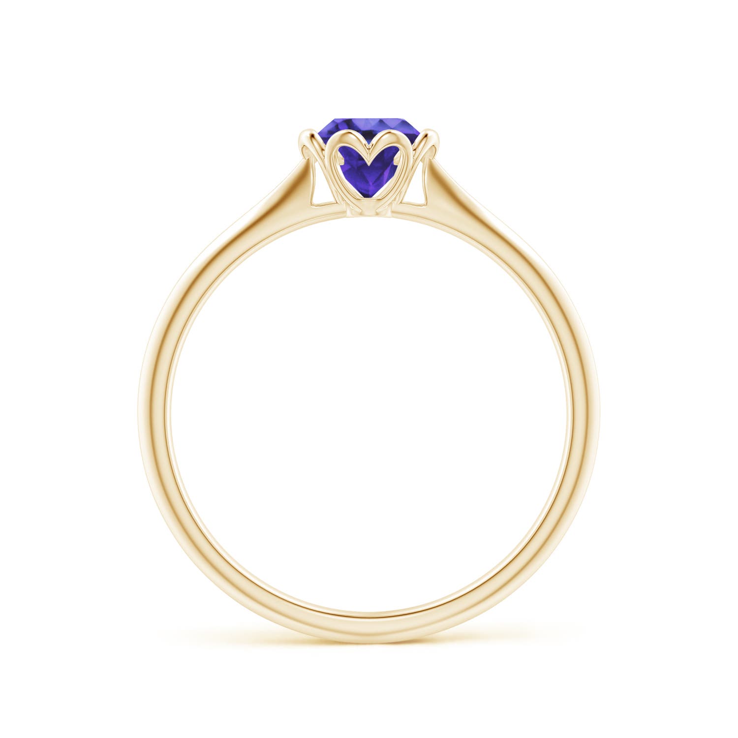 AA - Tanzanite / 0.5 CT / 14 KT Yellow Gold