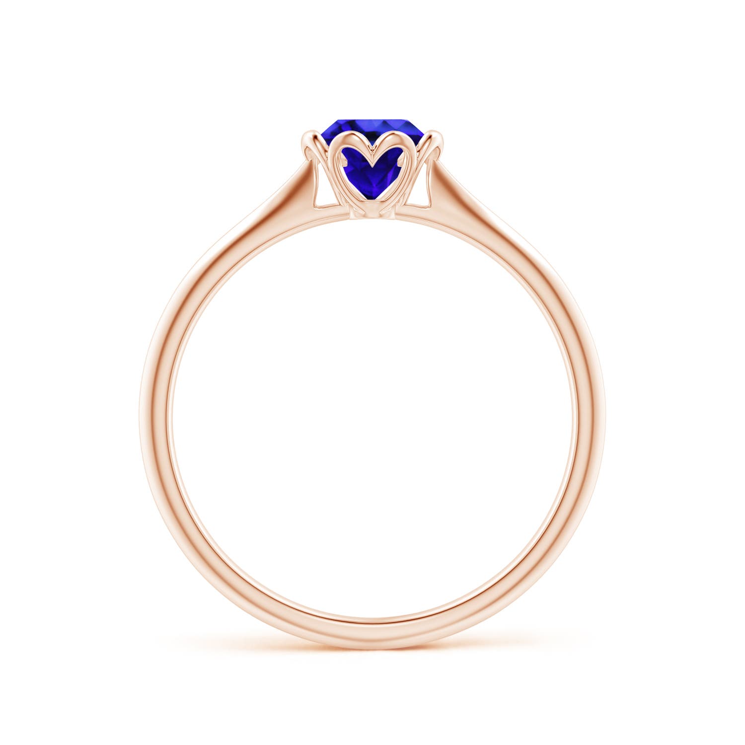 AAA - Tanzanite / 0.5 CT / 14 KT Rose Gold