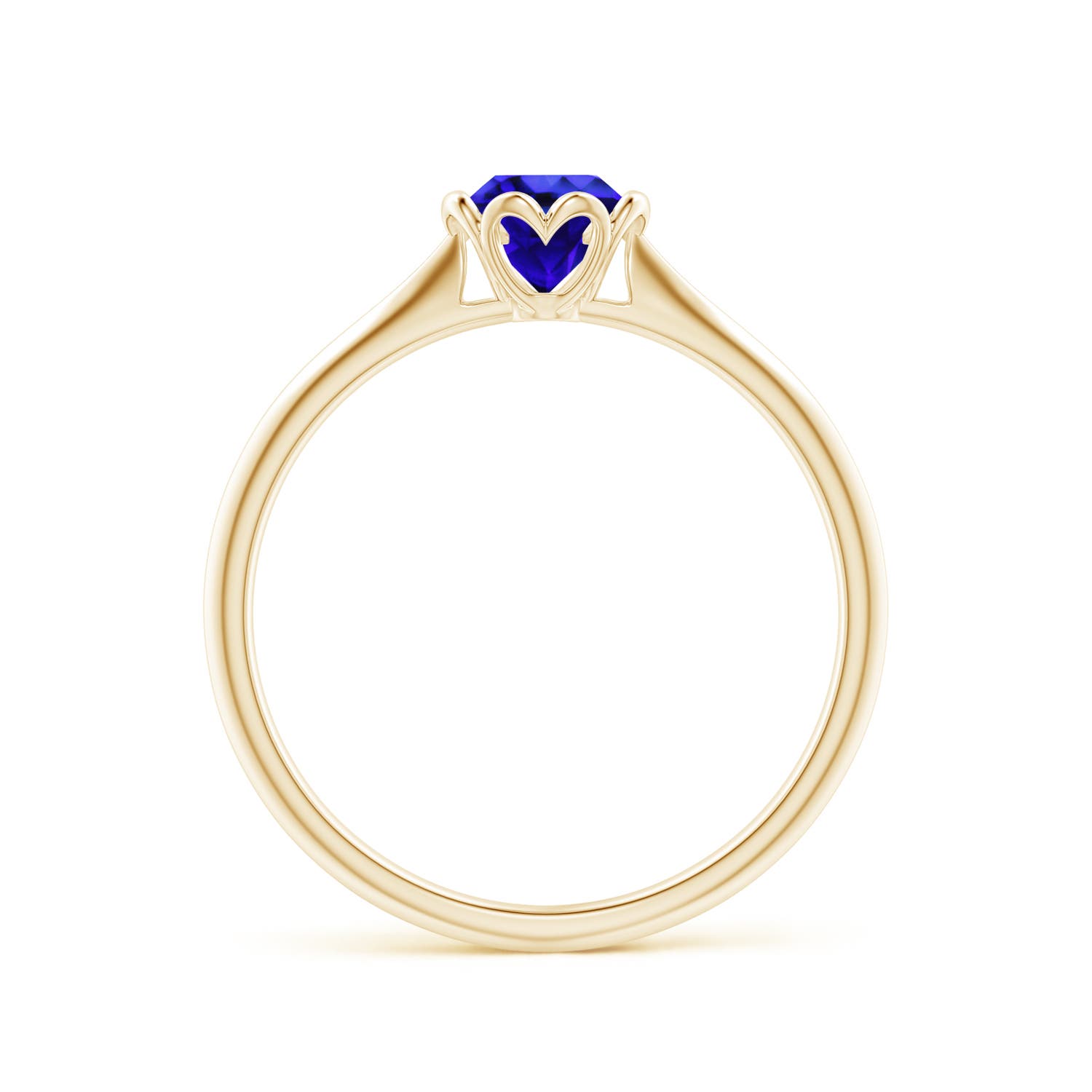 AAA - Tanzanite / 0.5 CT / 14 KT Yellow Gold