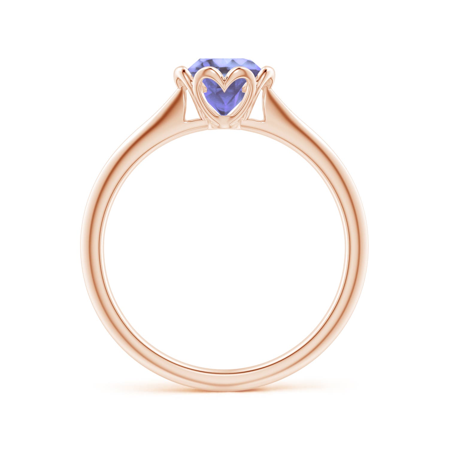 A - Tanzanite / 0.9 CT / 14 KT Rose Gold