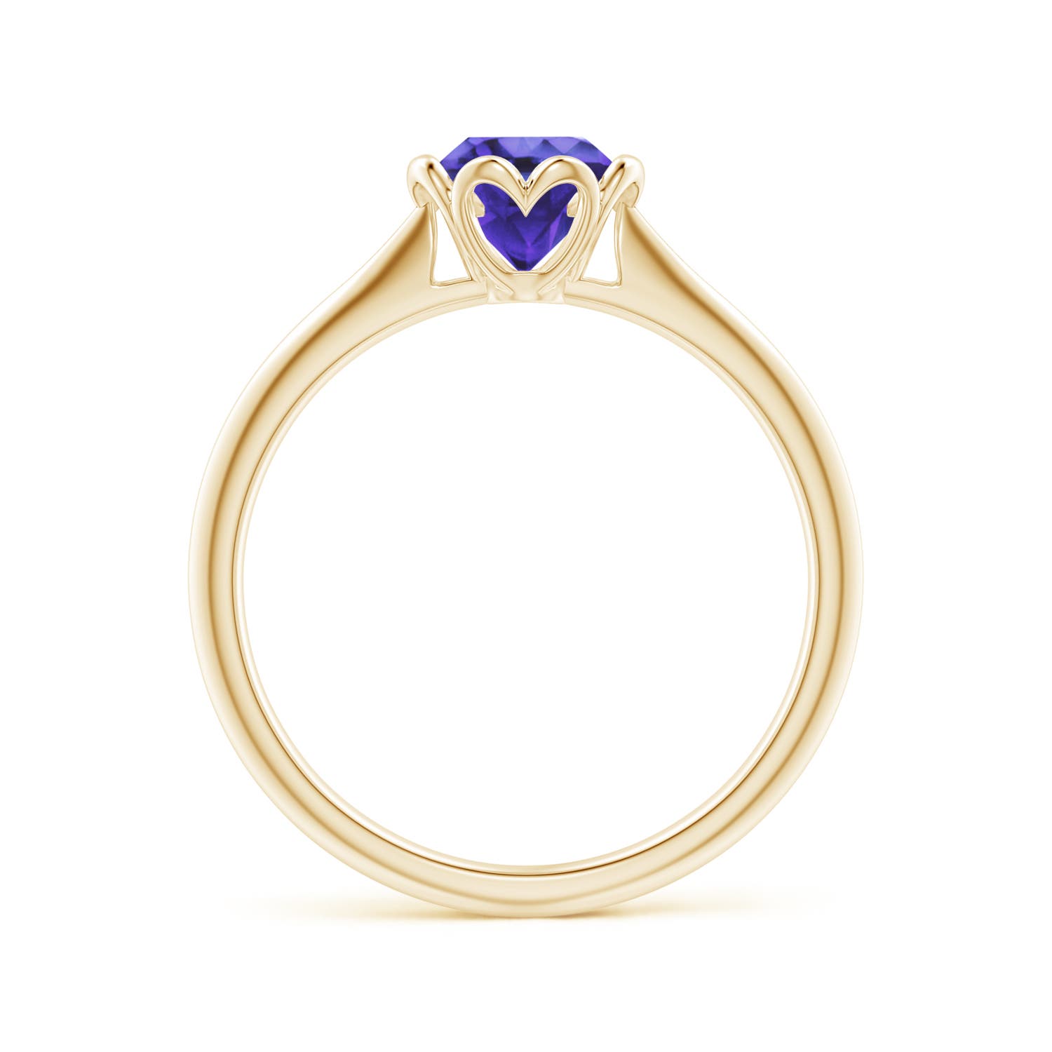 AA - Tanzanite / 0.9 CT / 14 KT Yellow Gold