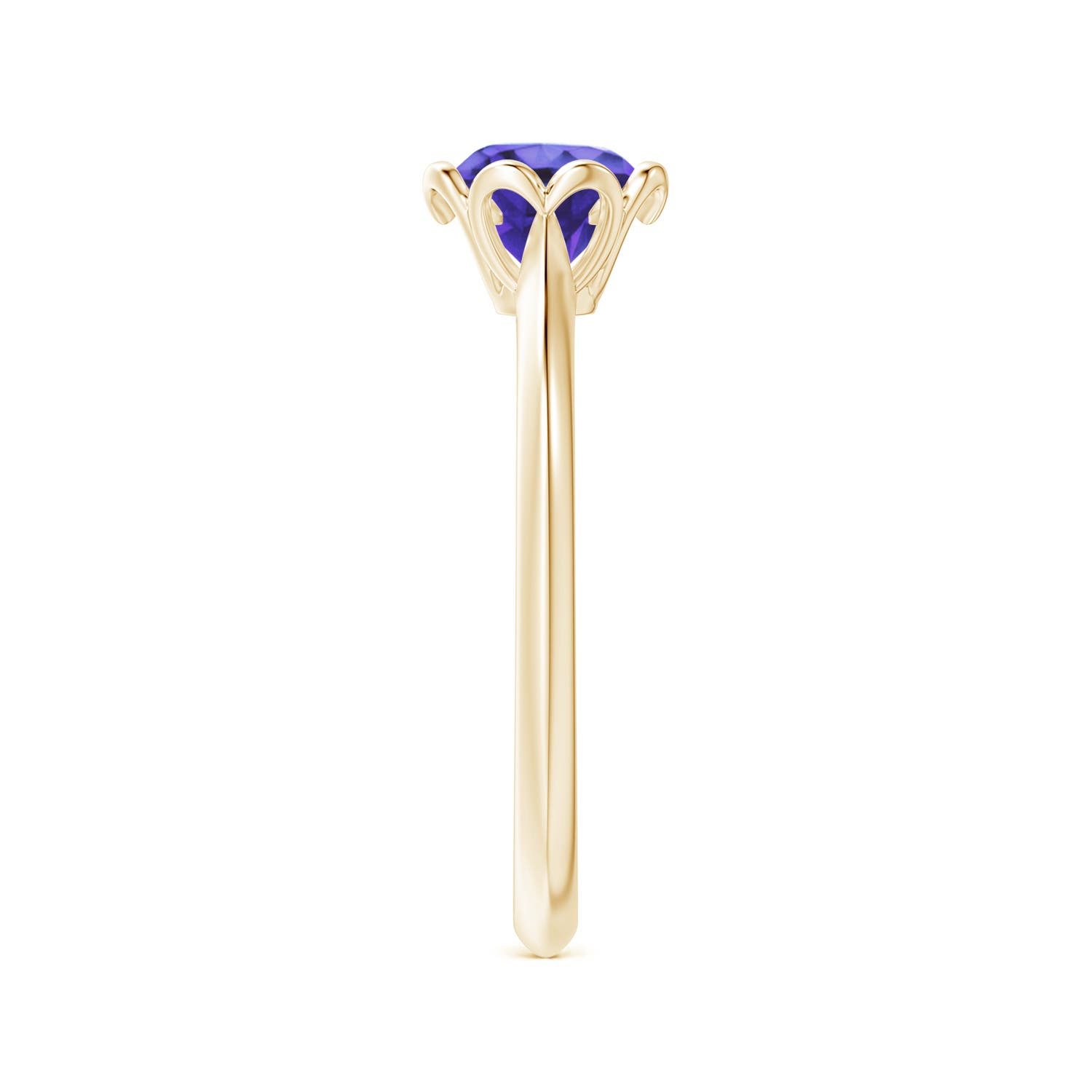 AA - Tanzanite / 0.9 CT / 14 KT Yellow Gold