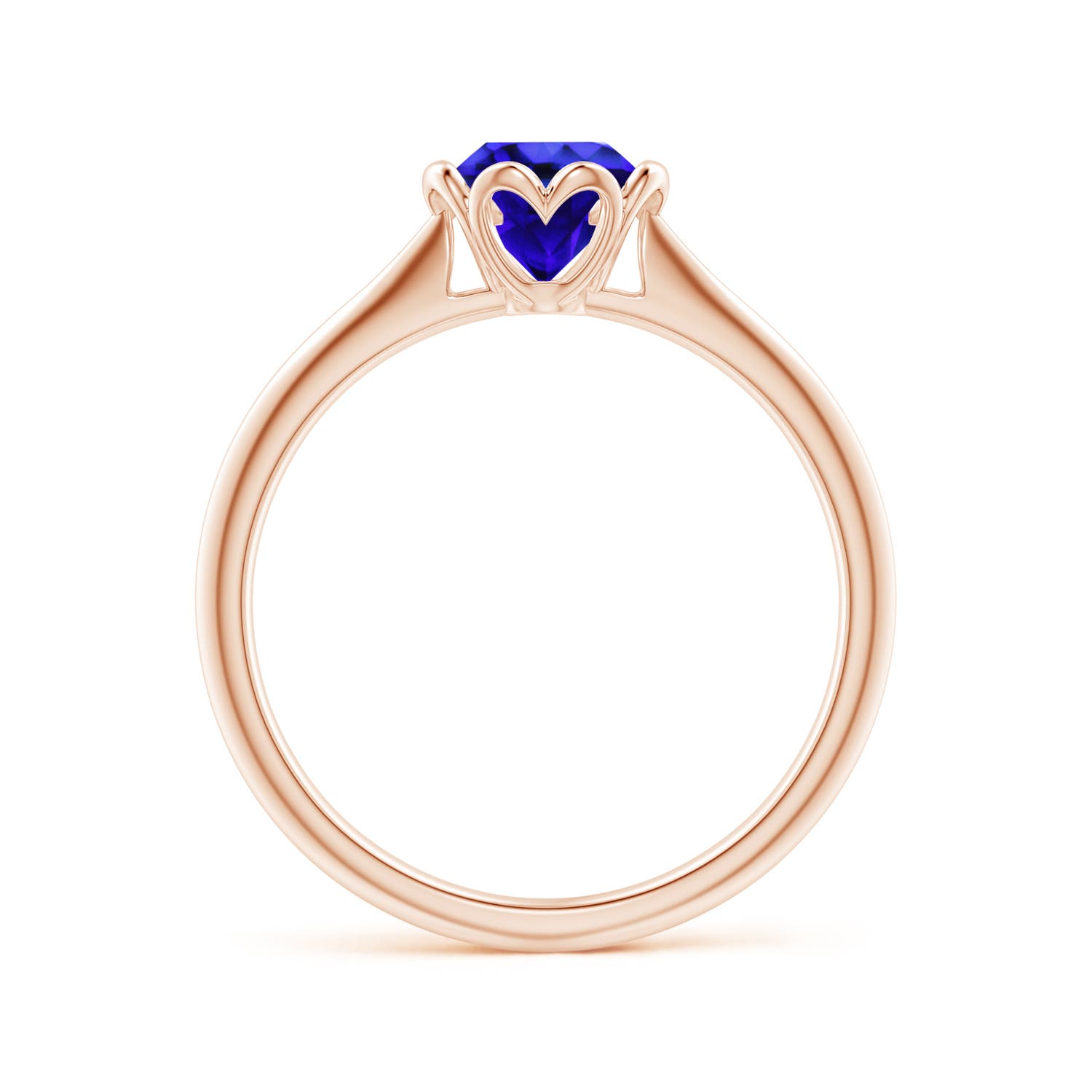 AAA - Tanzanite / 0.9 CT / 14 KT Rose Gold