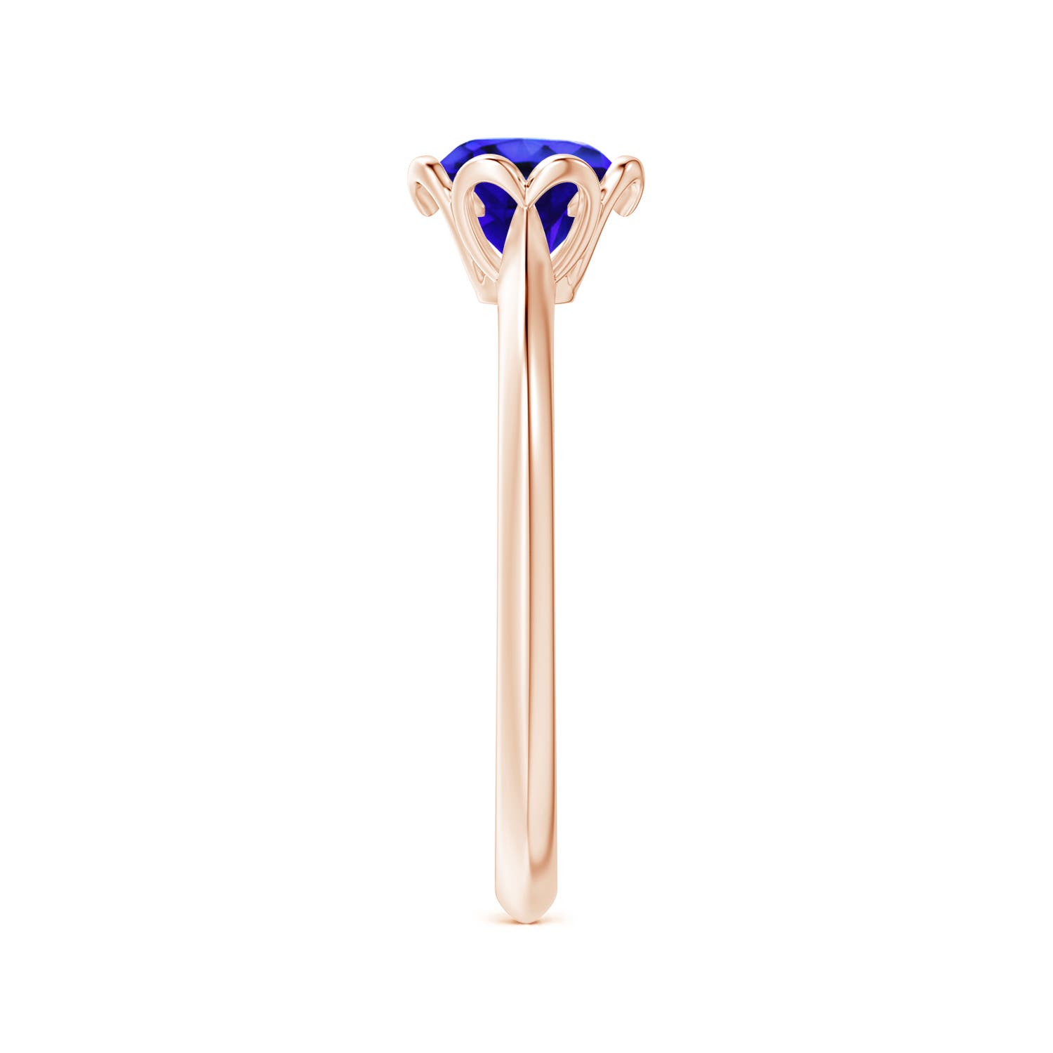 AAA - Tanzanite / 0.9 CT / 14 KT Rose Gold