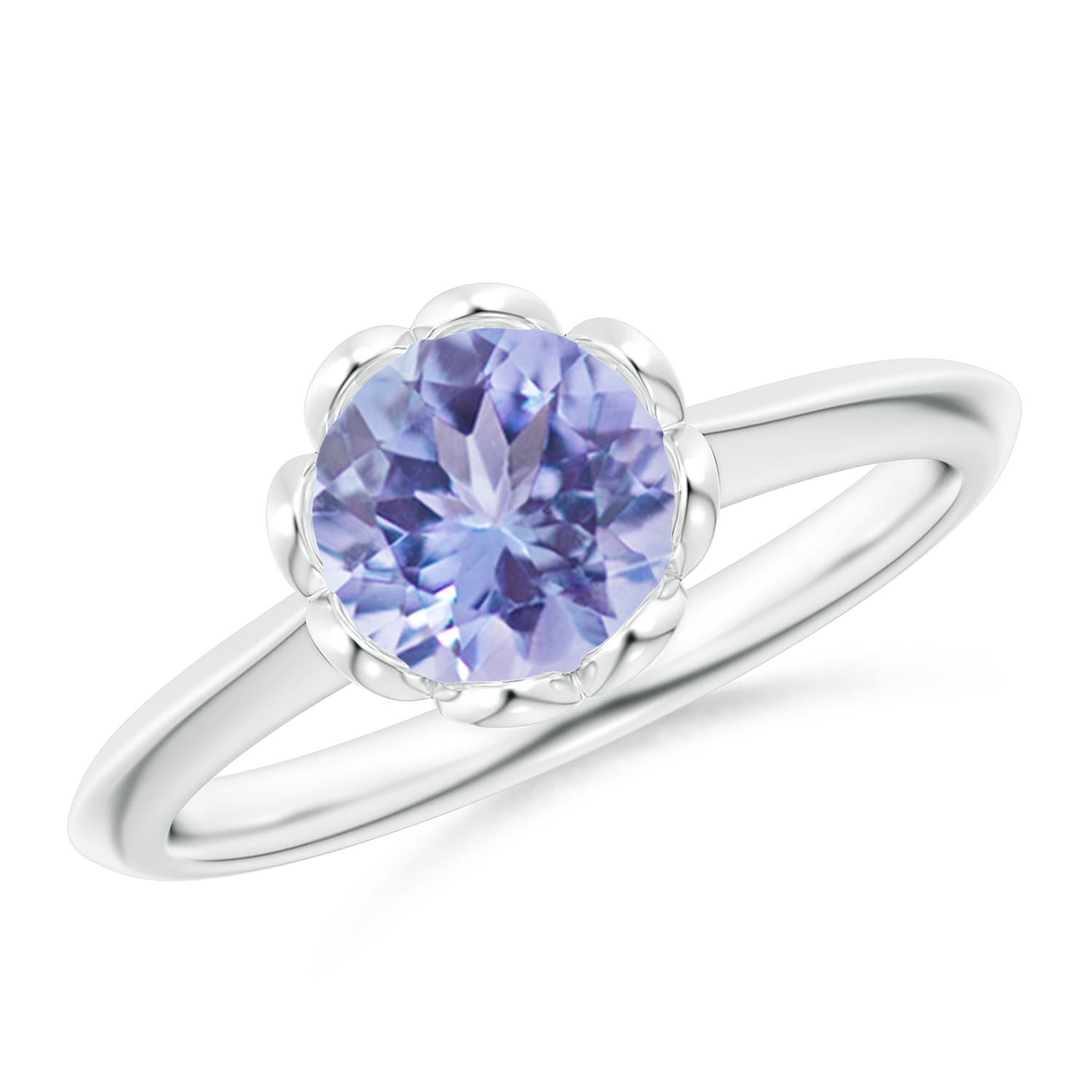 A - Tanzanite / 1.45 CT / 14 KT White Gold