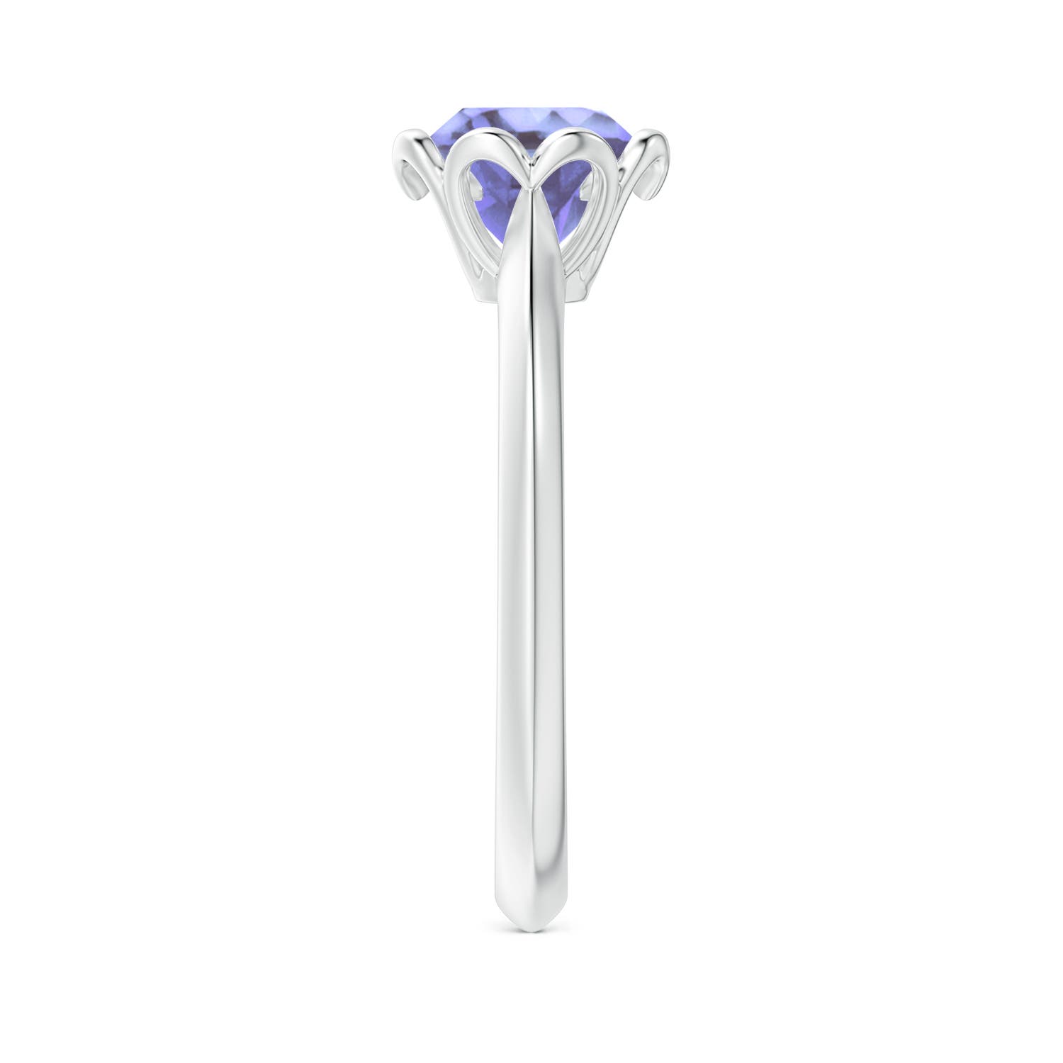 A - Tanzanite / 1.45 CT / 14 KT White Gold