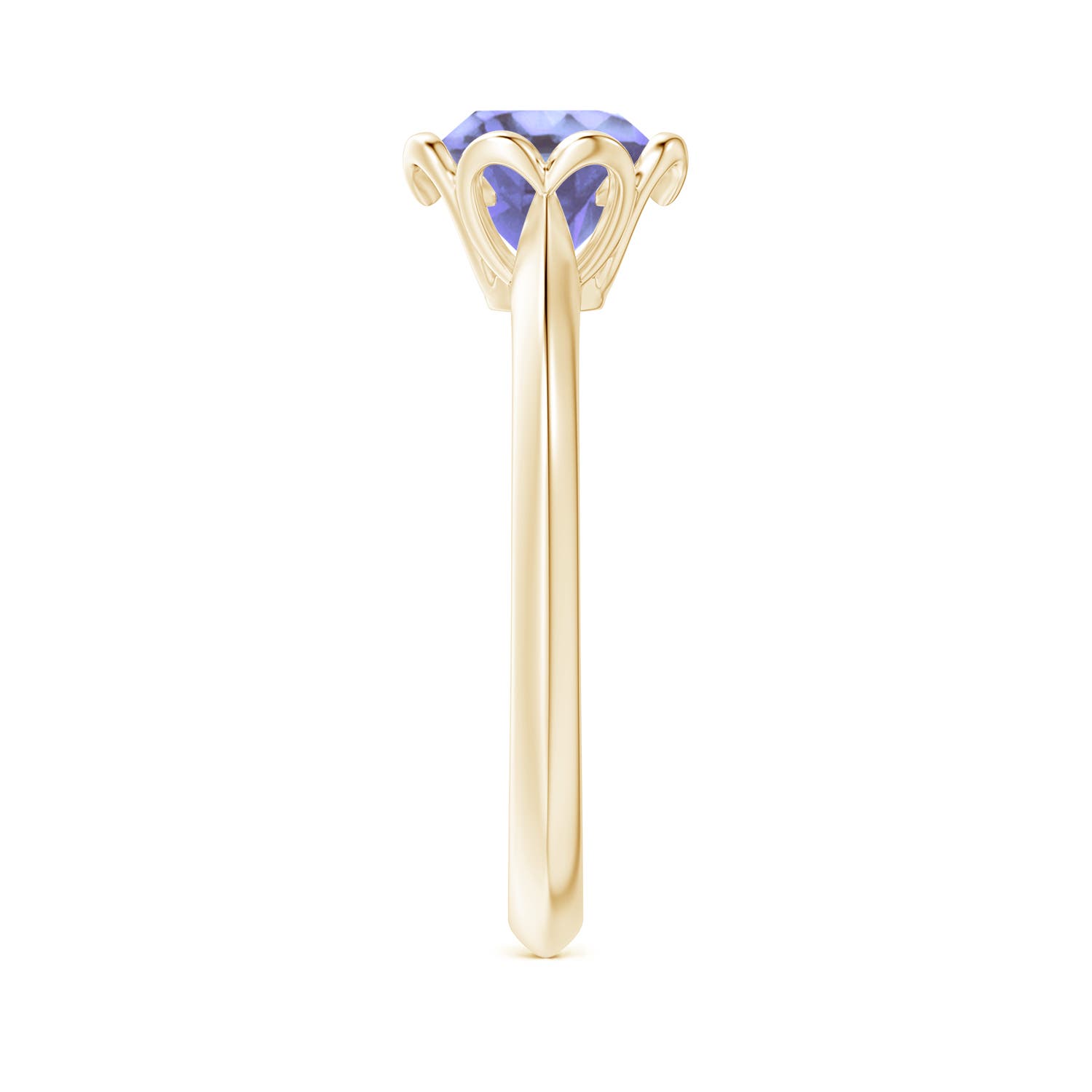 A - Tanzanite / 1.45 CT / 14 KT Yellow Gold