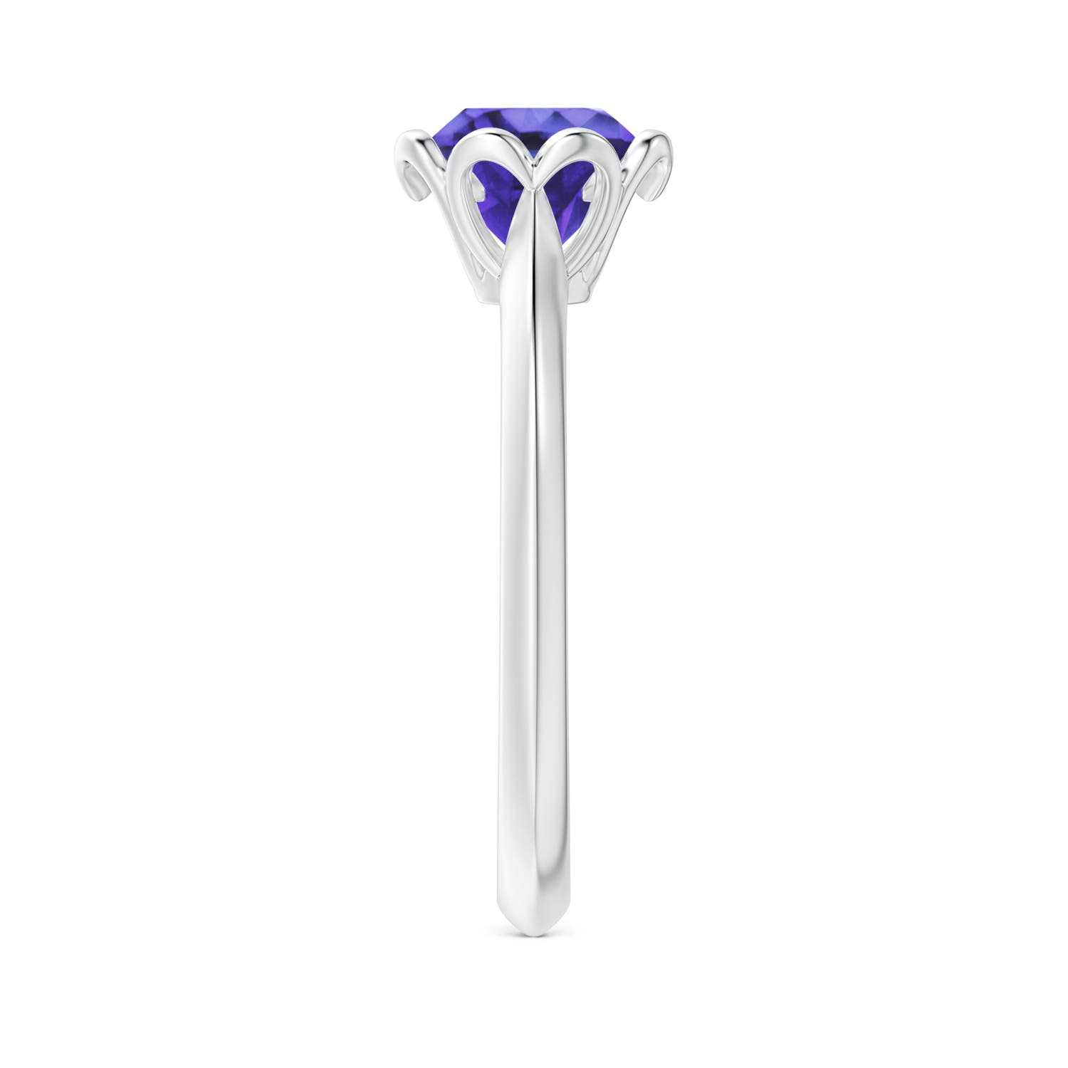 AA - Tanzanite / 1.45 CT / 14 KT White Gold