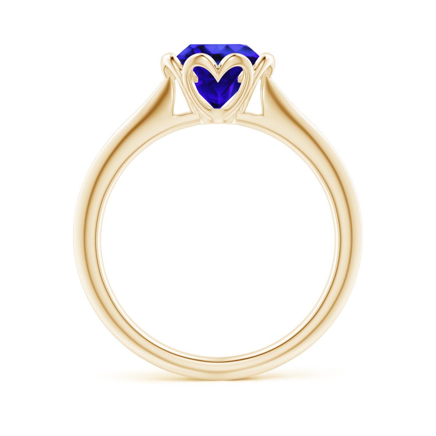 AAA - Tanzanite / 1.45 CT / 14 KT Yellow Gold