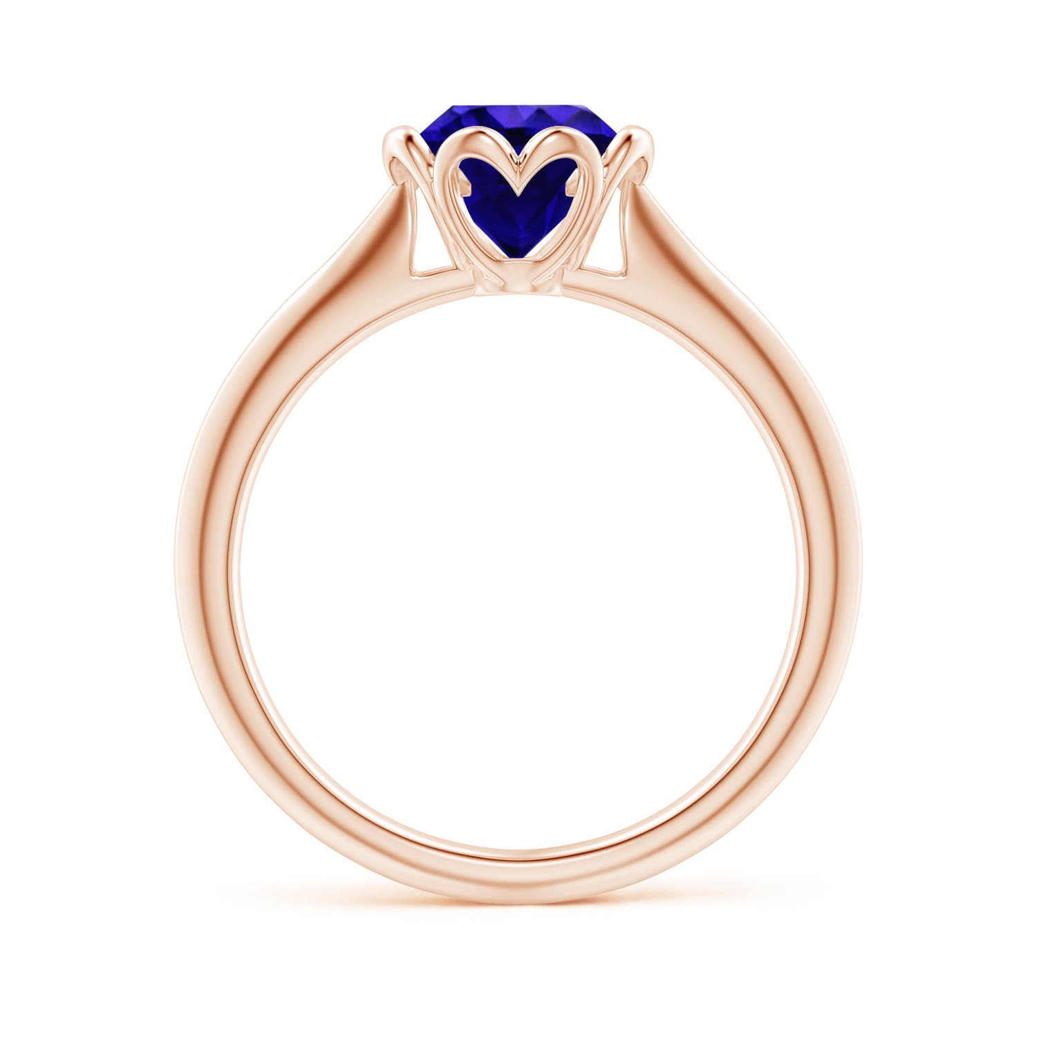 AAAA - Tanzanite / 1.45 CT / 14 KT Rose Gold