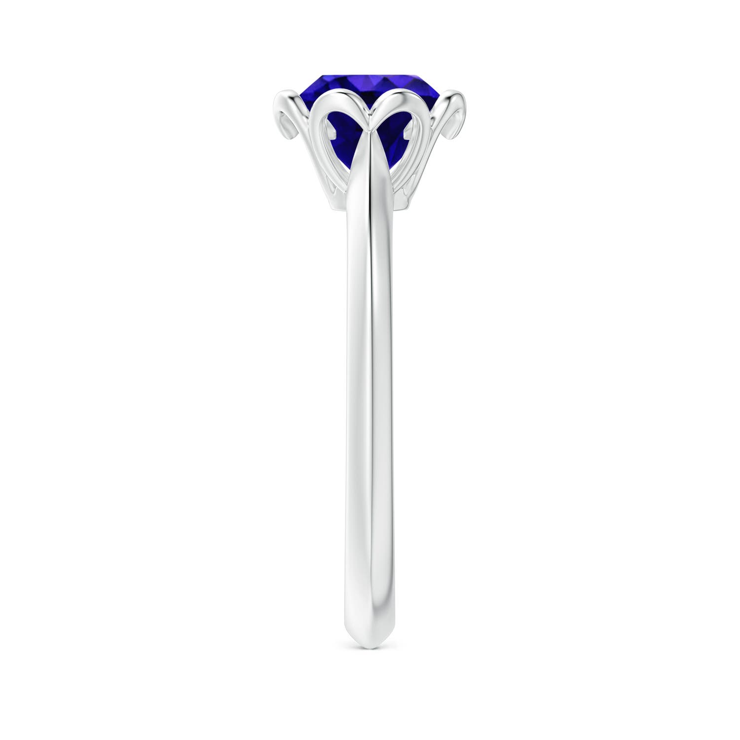 AAAA - Tanzanite / 1.45 CT / 14 KT White Gold