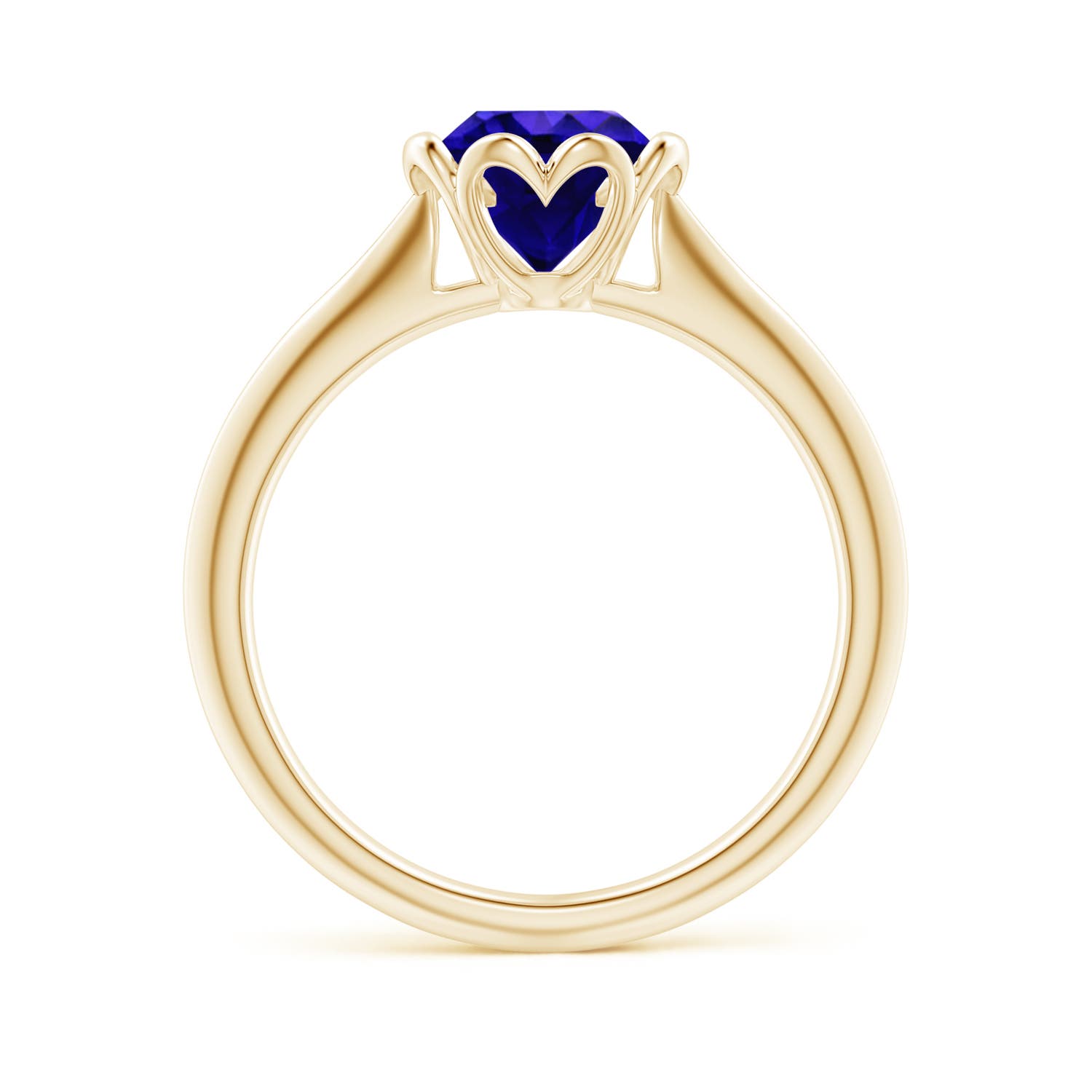 AAAA - Tanzanite / 1.45 CT / 14 KT Yellow Gold