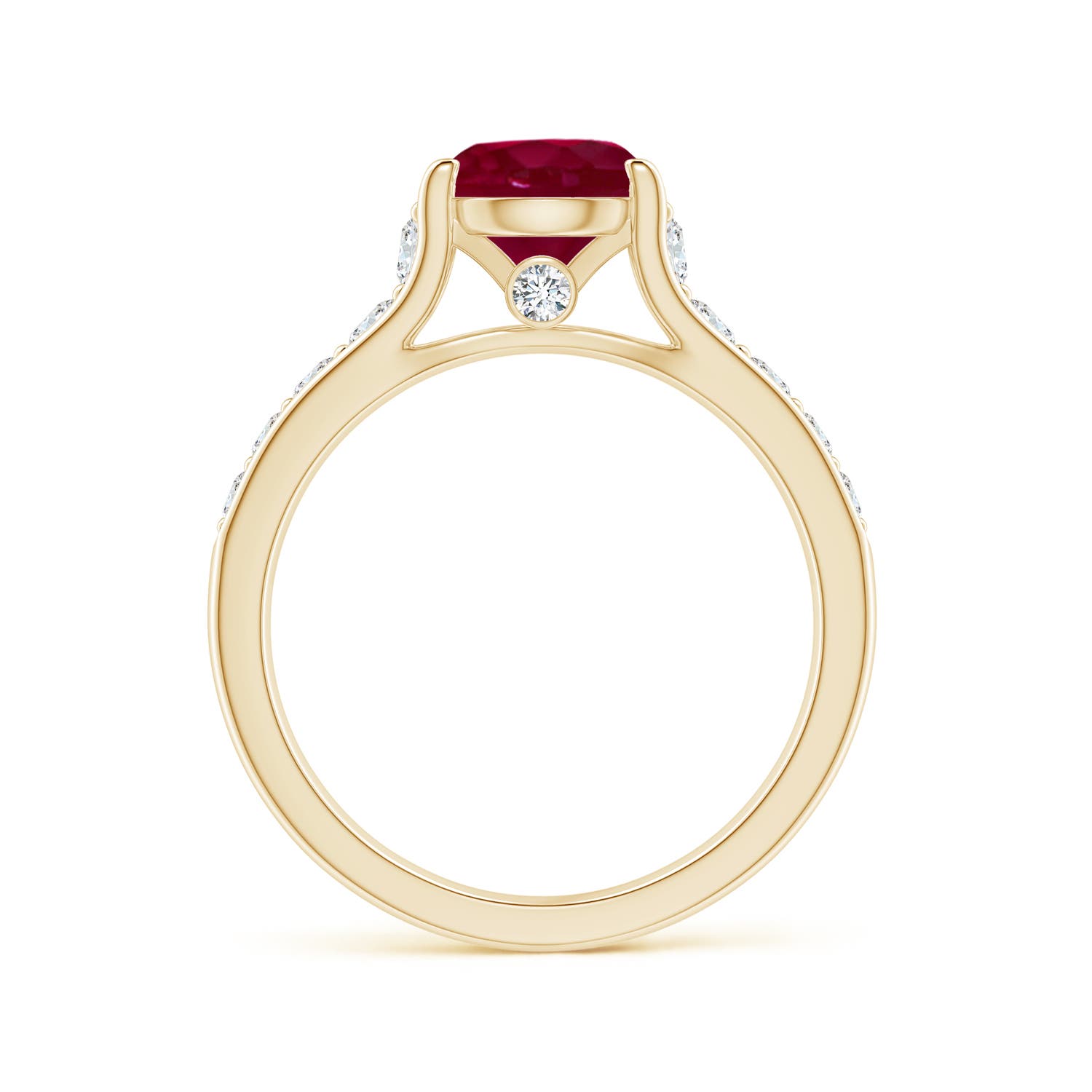 A - Ruby / 1.94 CT / 14 KT Yellow Gold