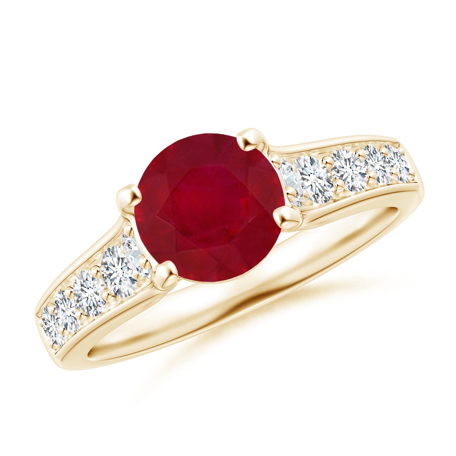 AA - Ruby / 1.94 CT / 14 KT Yellow Gold