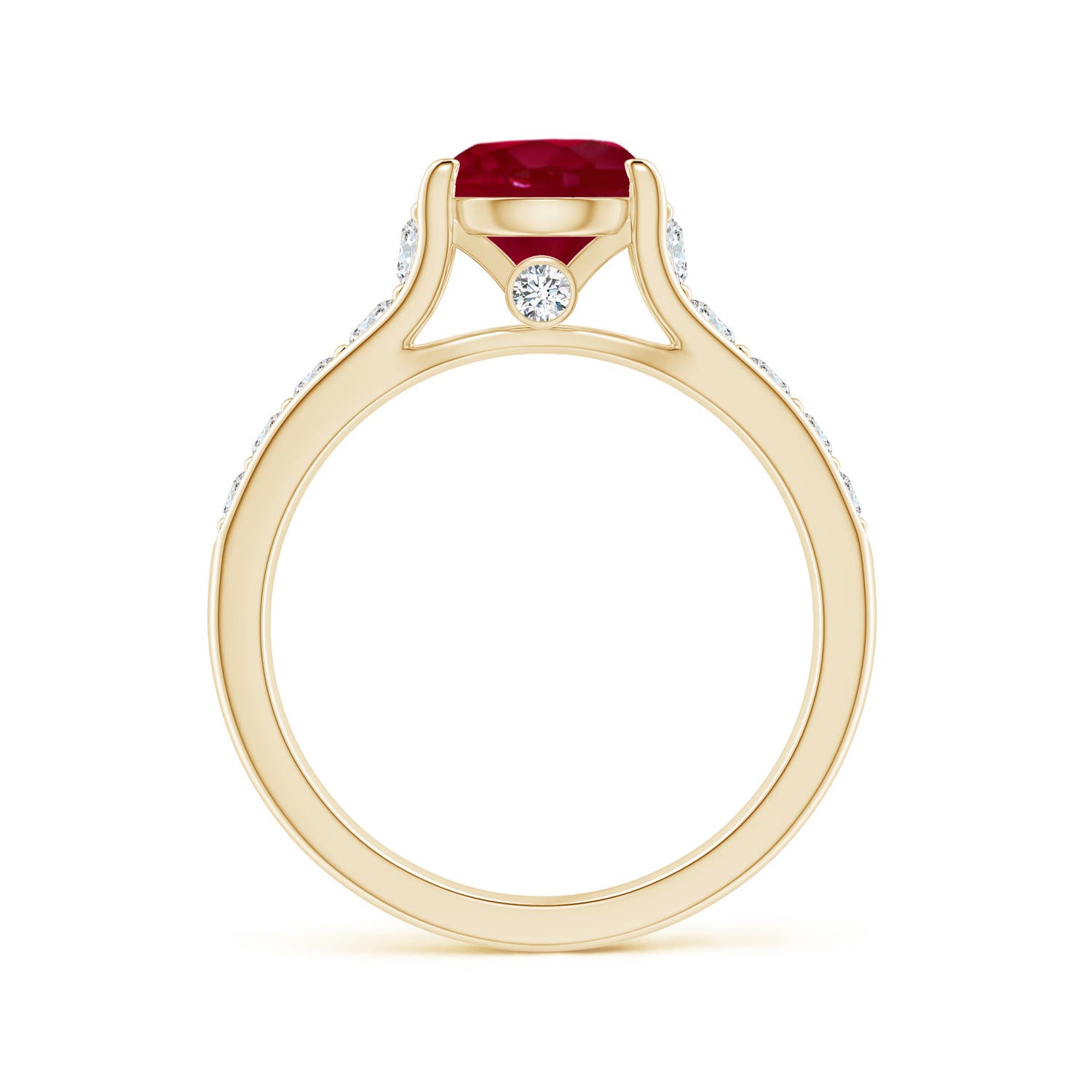 AA - Ruby / 1.94 CT / 14 KT Yellow Gold