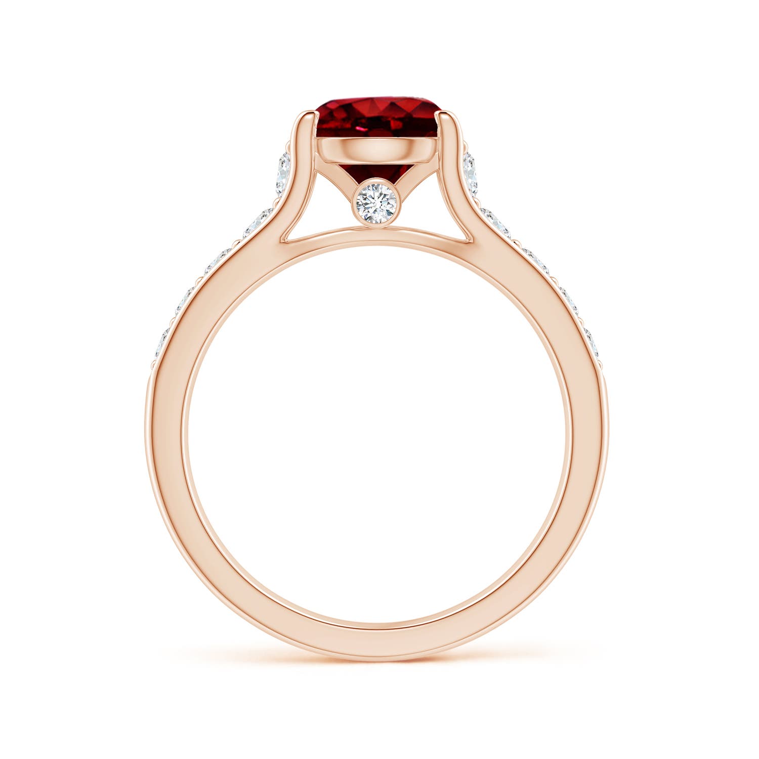 AAAA - Ruby / 1.94 CT / 14 KT Rose Gold