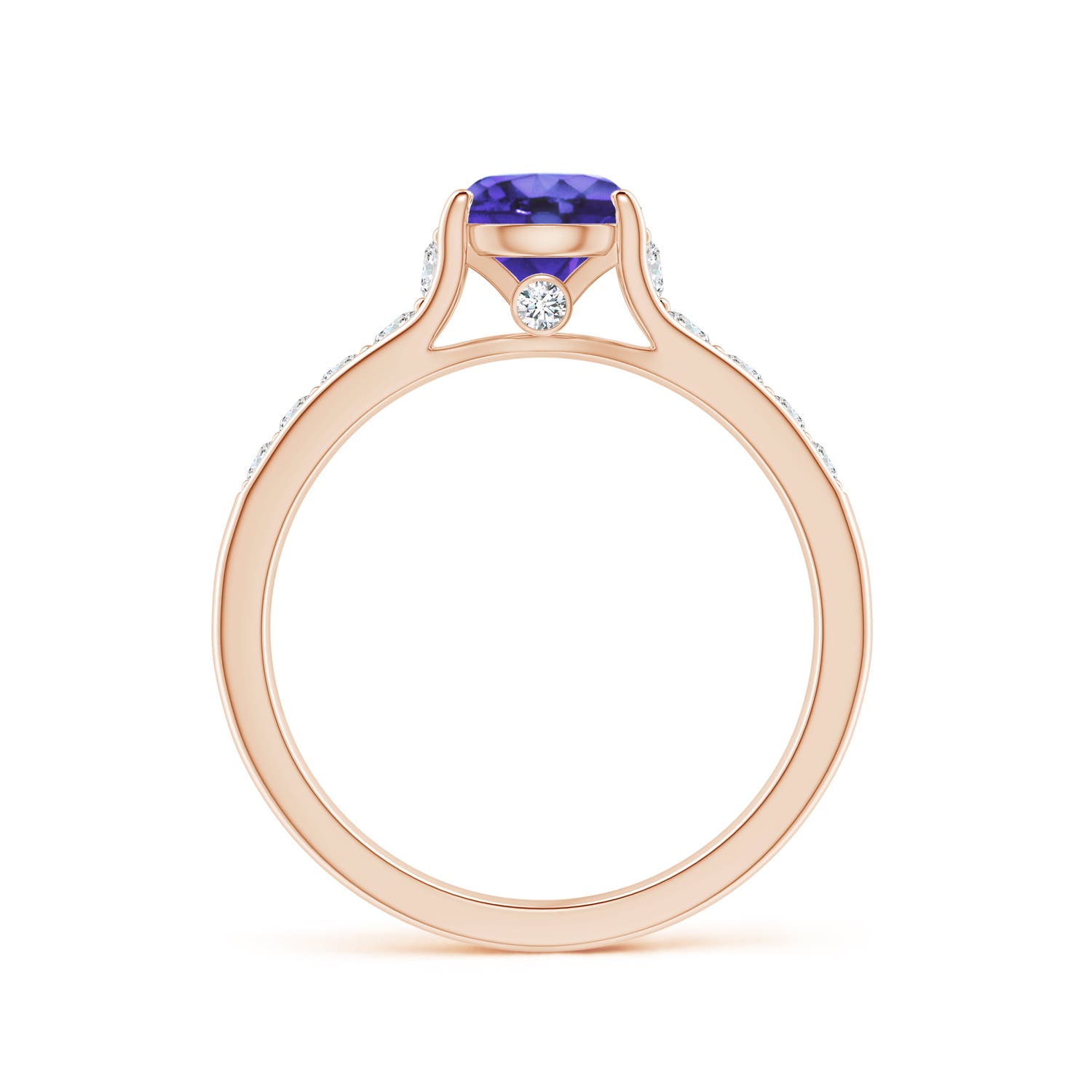 AA - Tanzanite / 1.28 CT / 14 KT Rose Gold