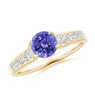 Round AA Tanzanite