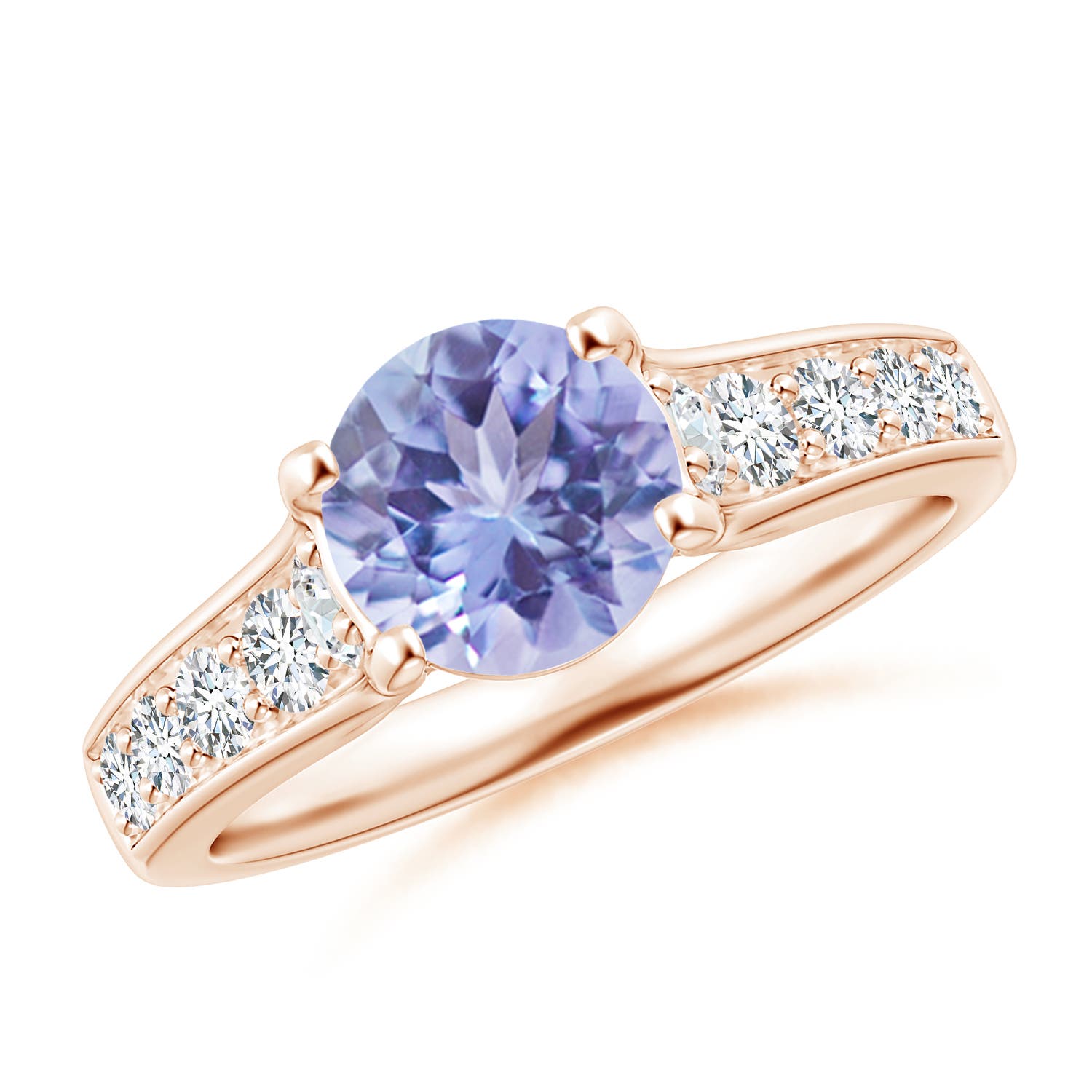 A - Tanzanite / 1.99 CT / 14 KT Rose Gold