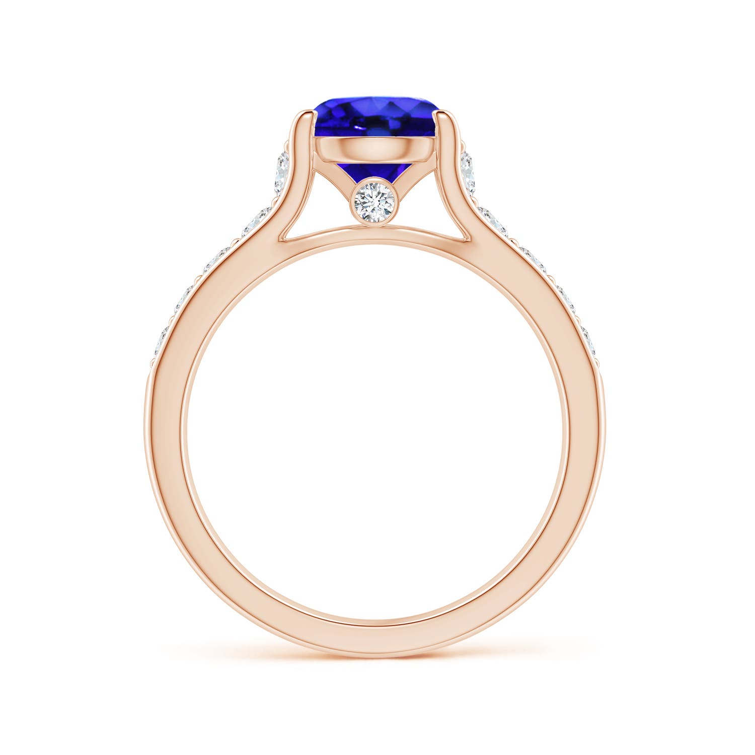 AAA - Tanzanite / 1.99 CT / 14 KT Rose Gold