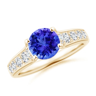 Round AAA Tanzanite