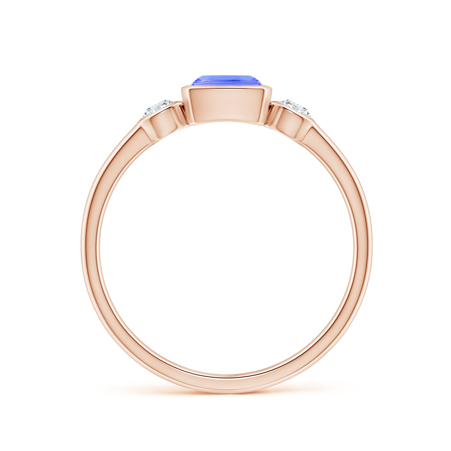 AA - Tanzanite / 0.94 CT / 14 KT Rose Gold