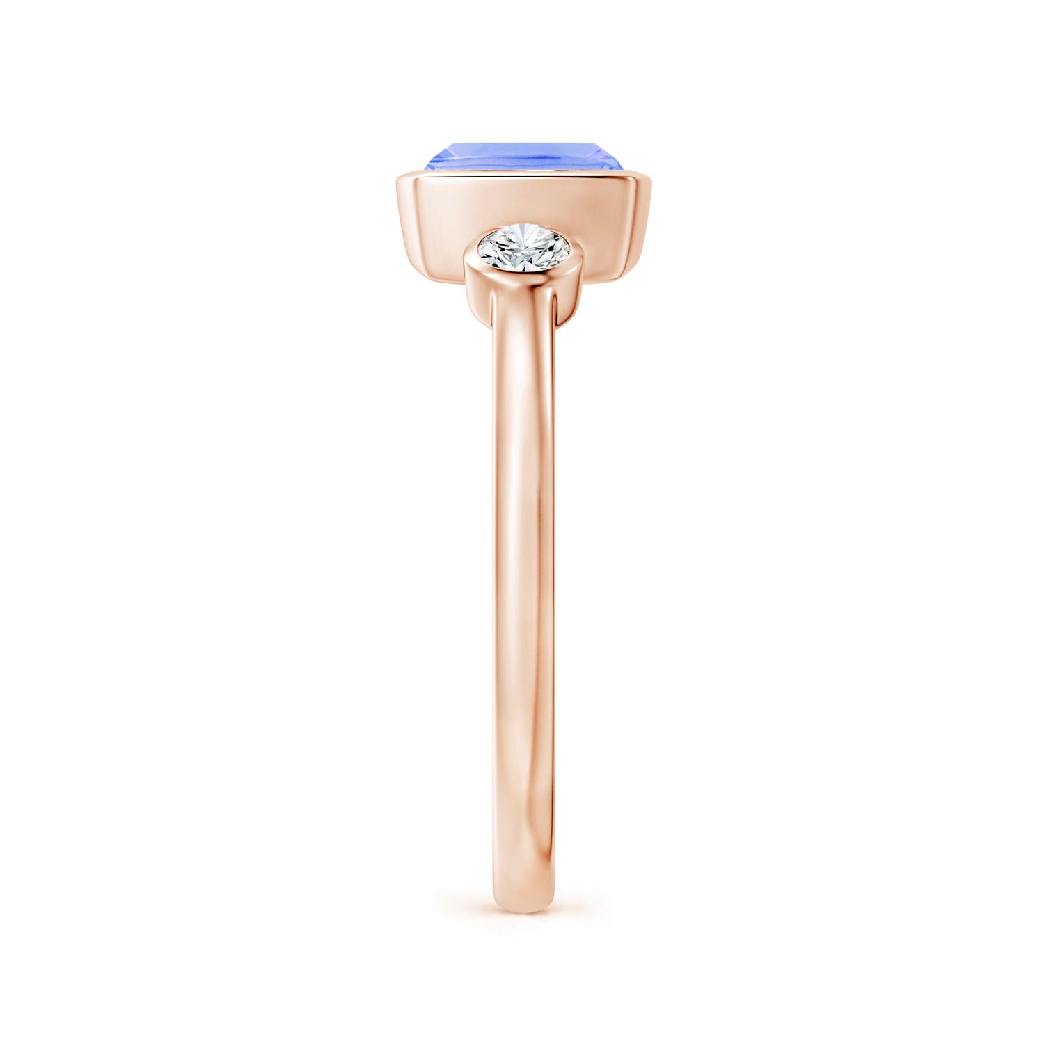 A - Tanzanite / 1.2 CT / 14 KT Rose Gold