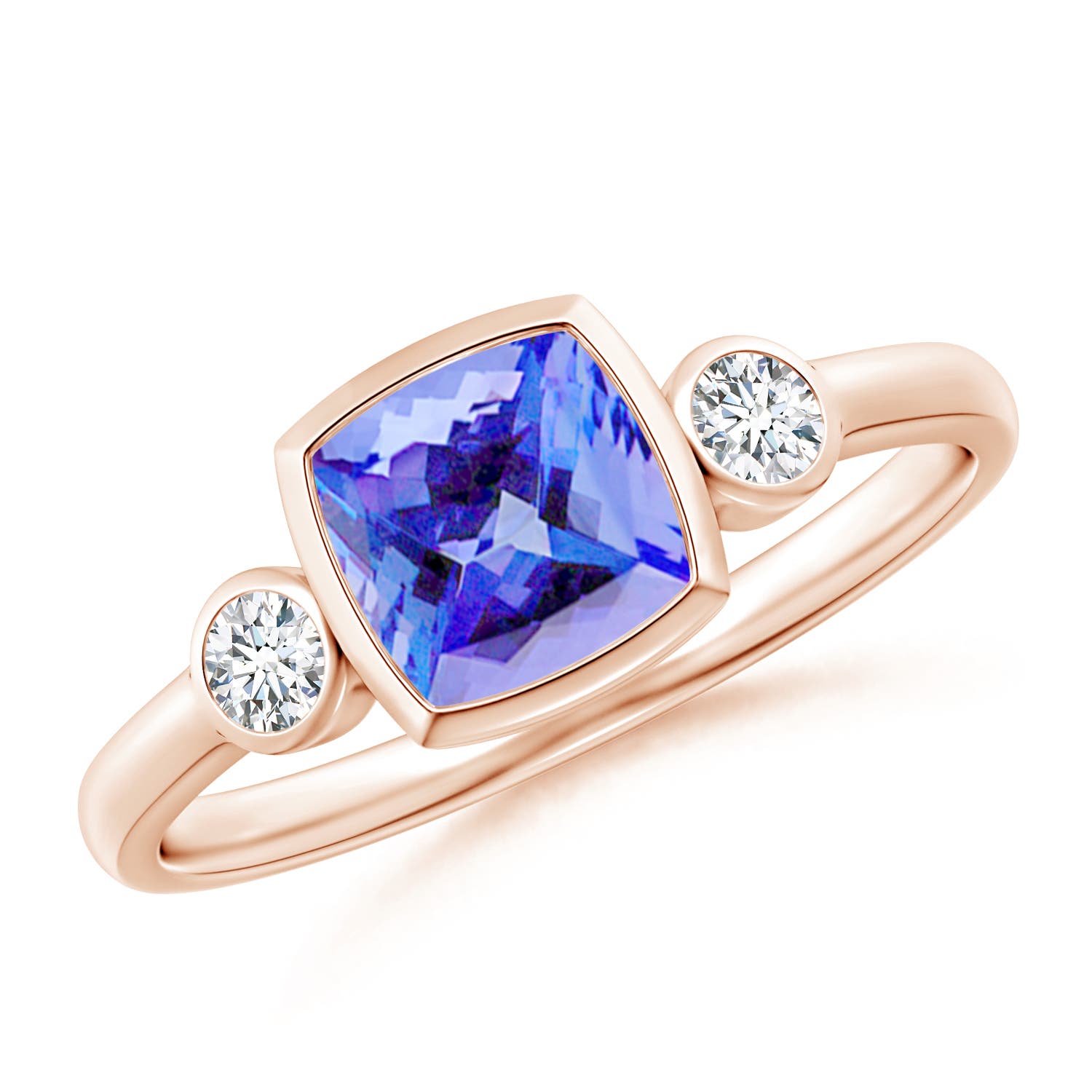 AA - Tanzanite / 1.2 CT / 14 KT Rose Gold