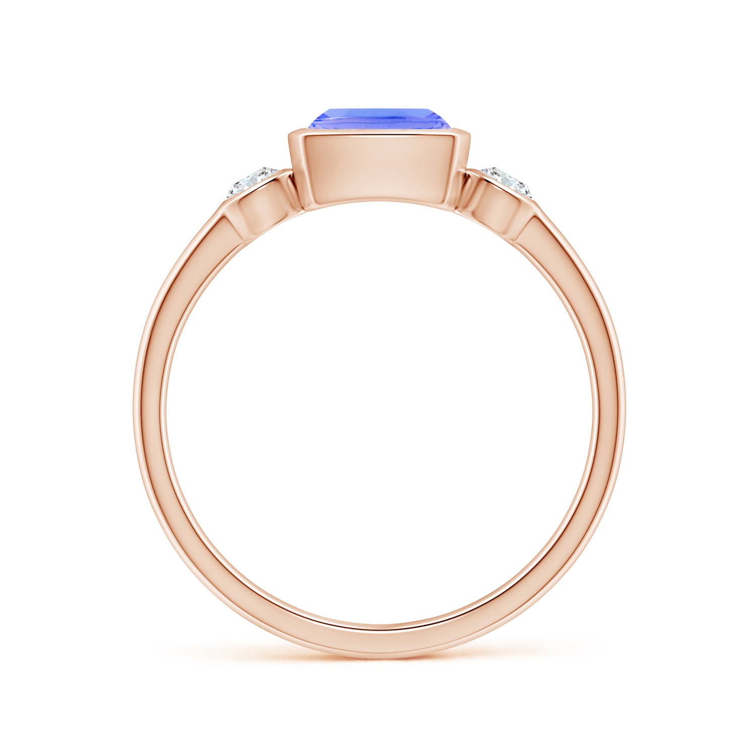 AA - Tanzanite / 1.2 CT / 14 KT Rose Gold