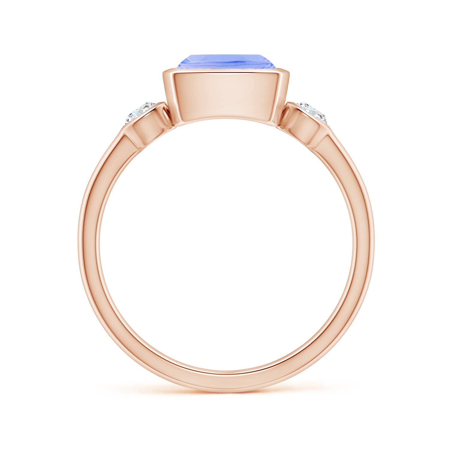 A - Tanzanite / 1.66 CT / 14 KT Rose Gold