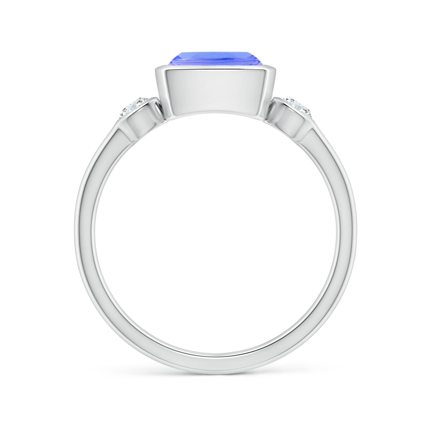 AA - Tanzanite / 1.66 CT / 14 KT White Gold