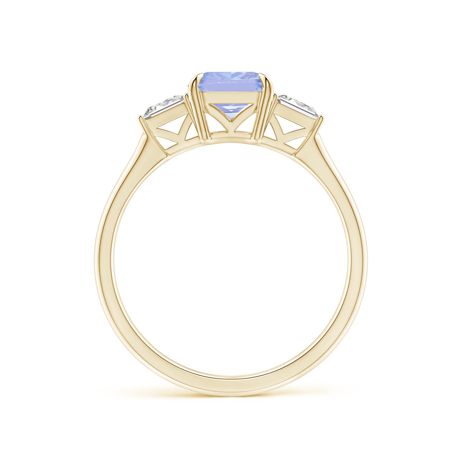 A - Tanzanite / 1.78 CT / 14 KT Yellow Gold