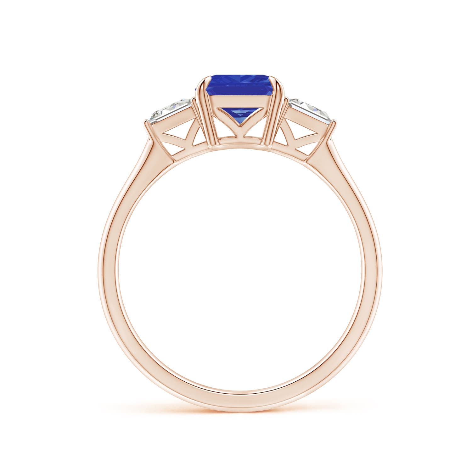 AAA - Tanzanite / 1.78 CT / 14 KT Rose Gold