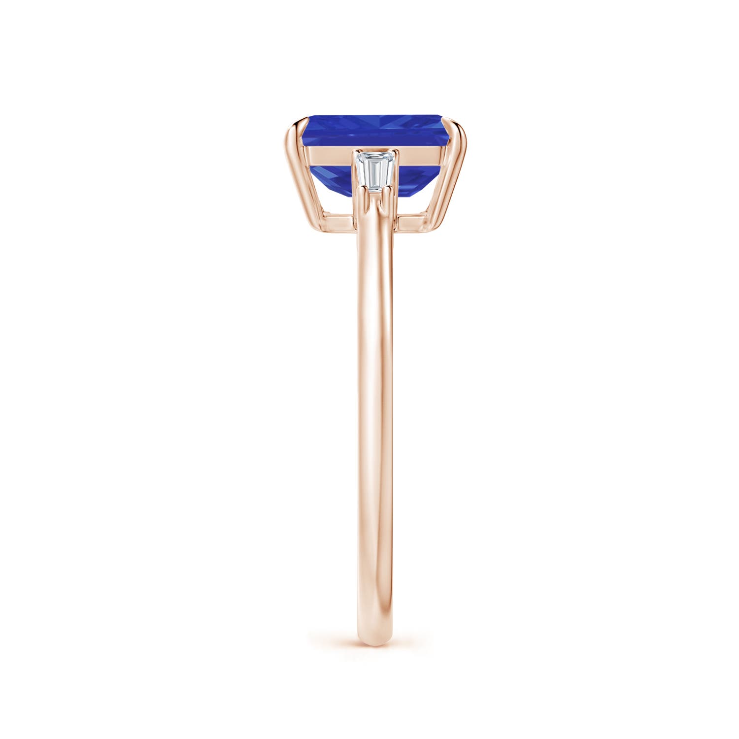 AAA - Tanzanite / 1.78 CT / 14 KT Rose Gold