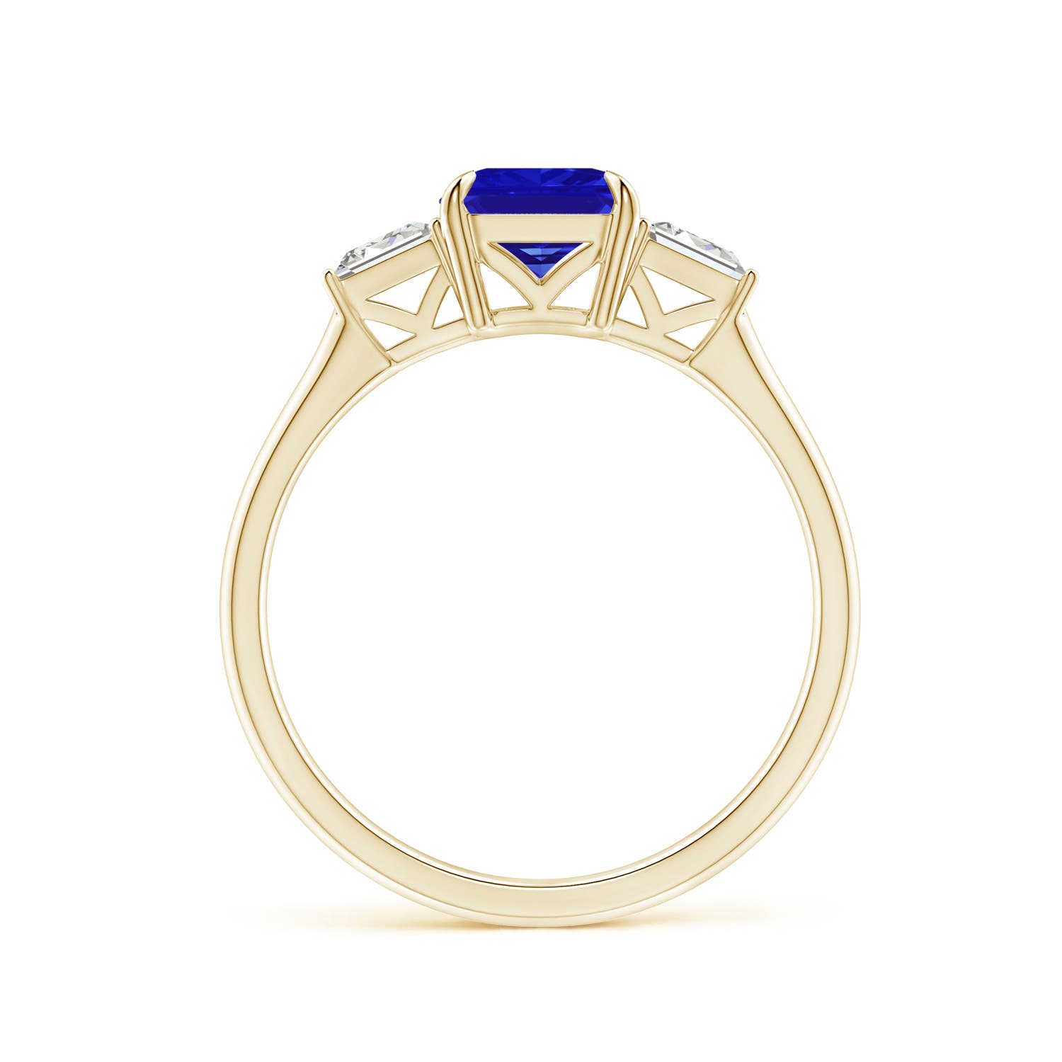 AAAA - Tanzanite / 1.78 CT / 14 KT Yellow Gold