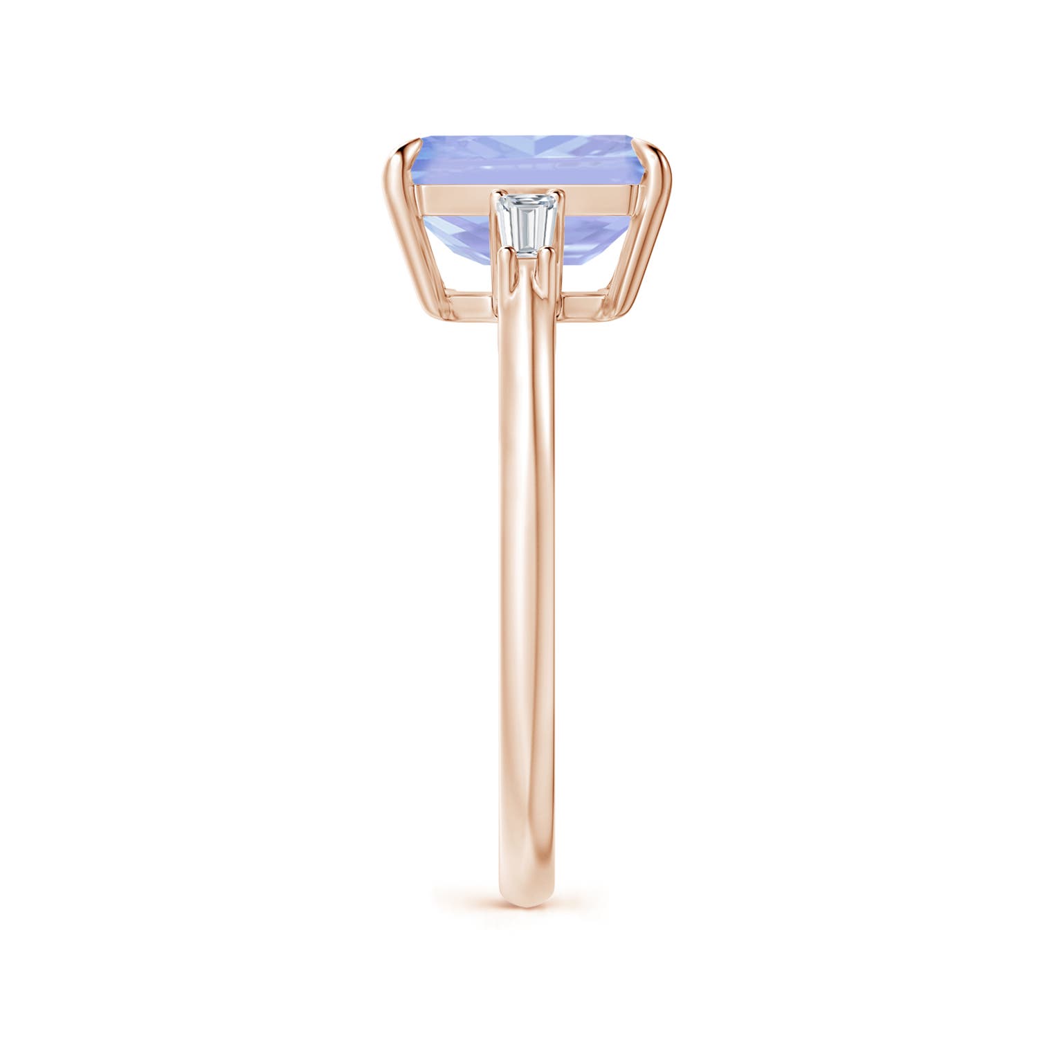 A - Tanzanite / 2.68 CT / 14 KT Rose Gold