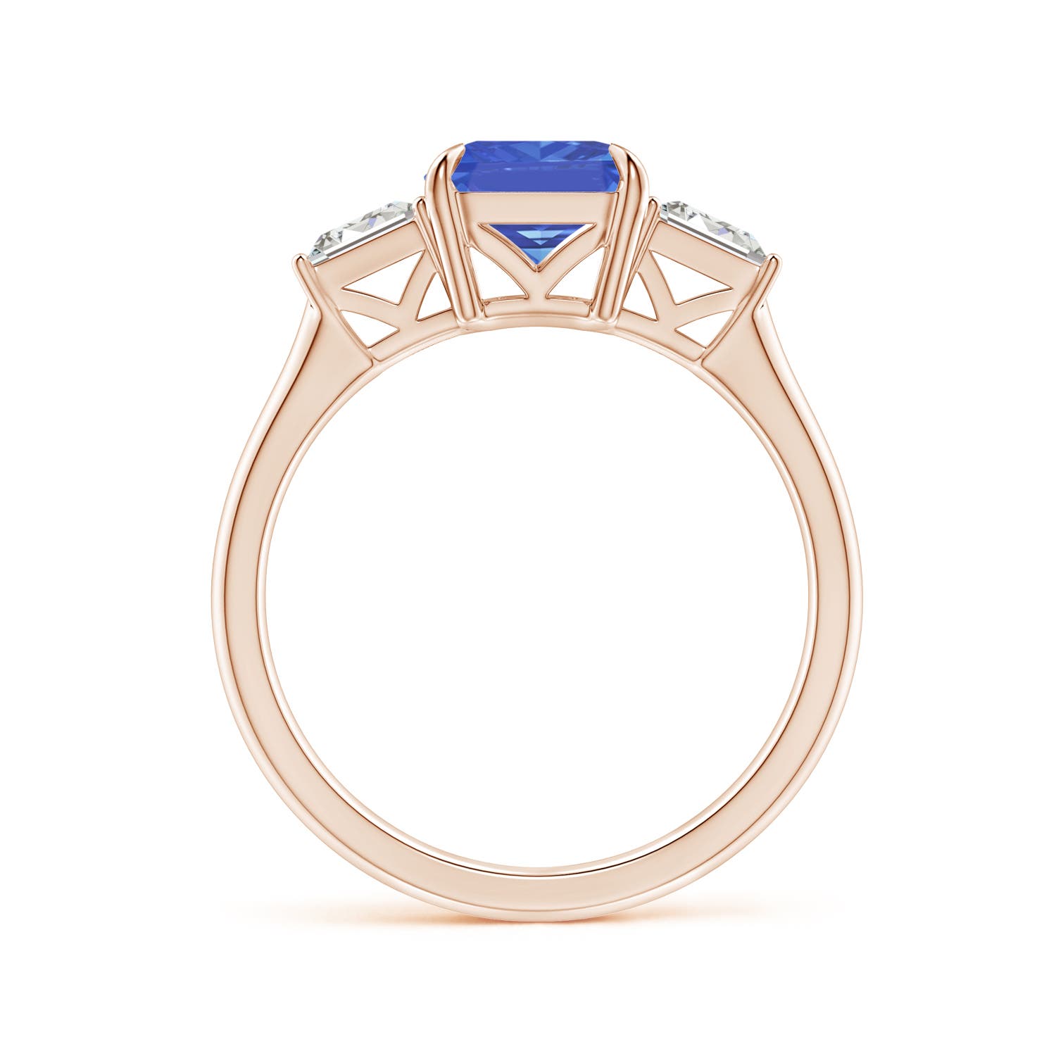 AA - Tanzanite / 2.68 CT / 14 KT Rose Gold