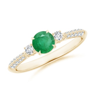 Round A Emerald