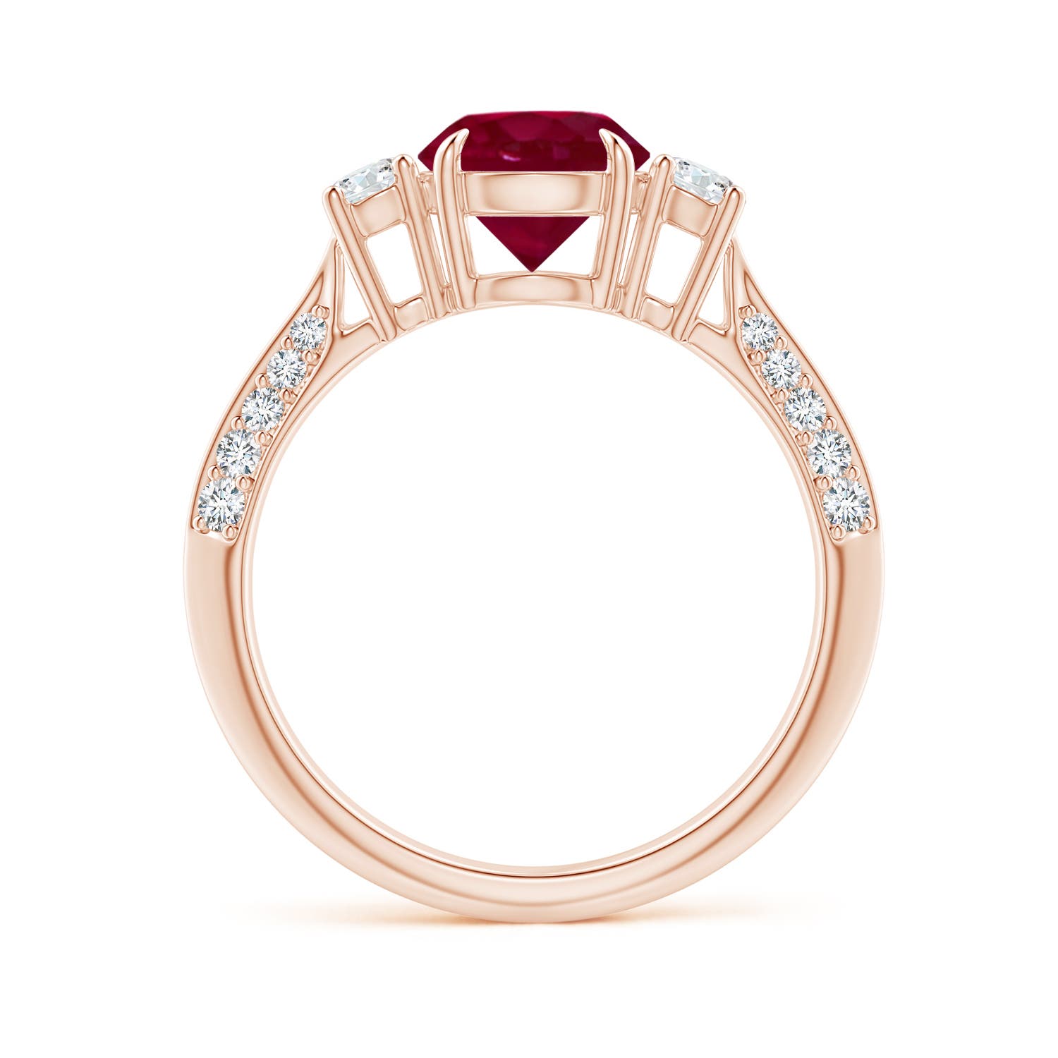 A - Ruby / 1.81 CT / 14 KT Rose Gold