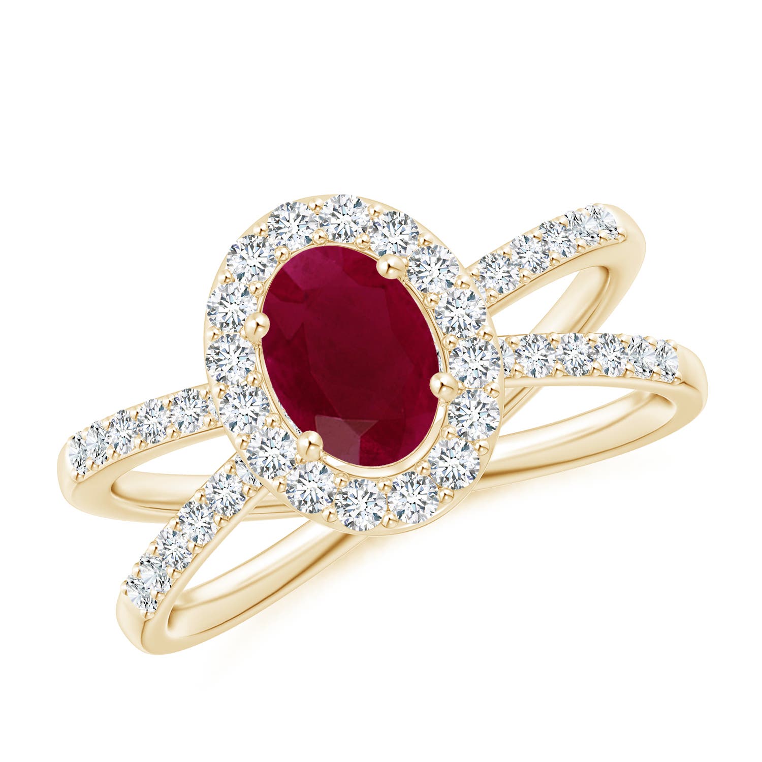 A - Ruby / 1.62 CT / 14 KT Yellow Gold