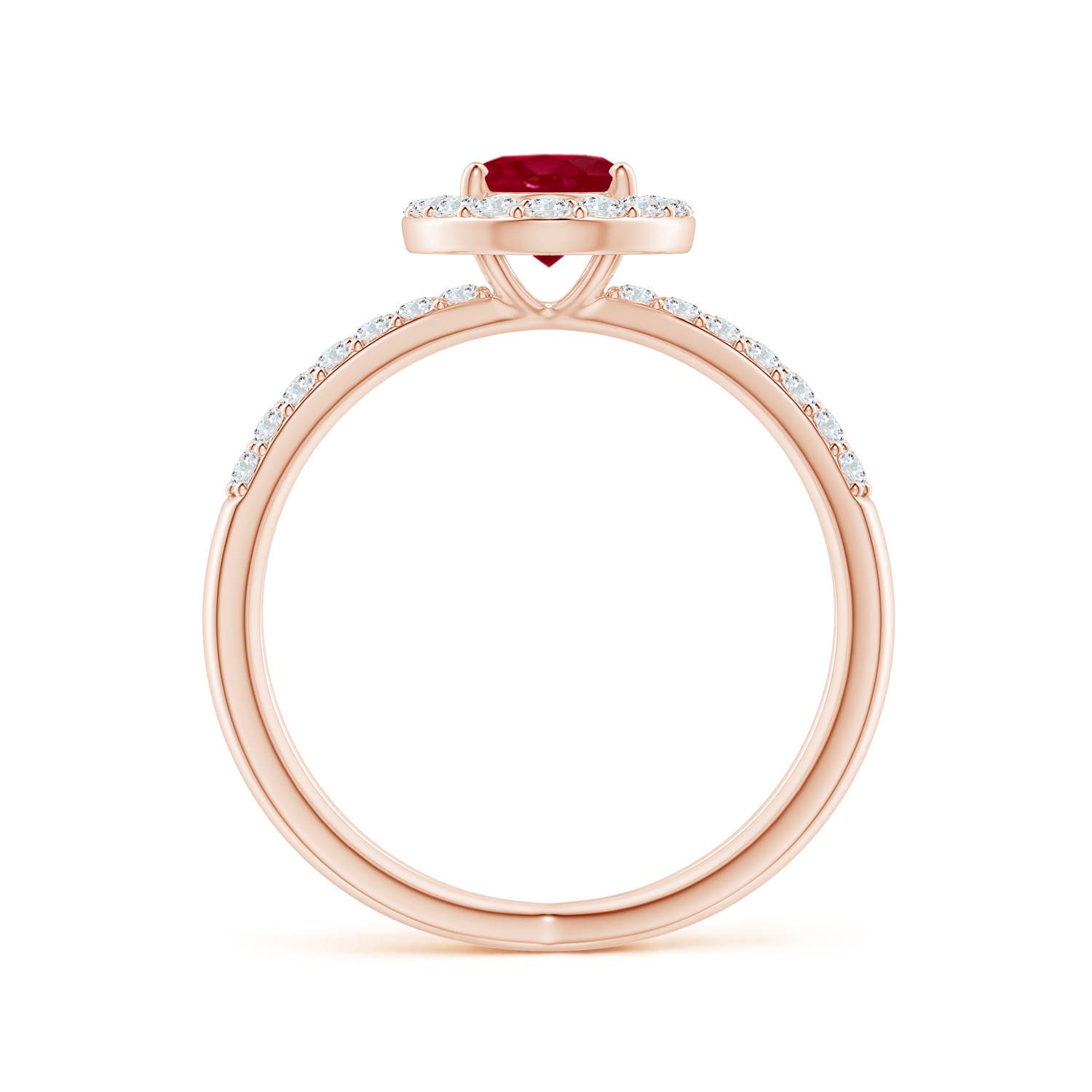 AA - Ruby / 1.62 CT / 14 KT Rose Gold