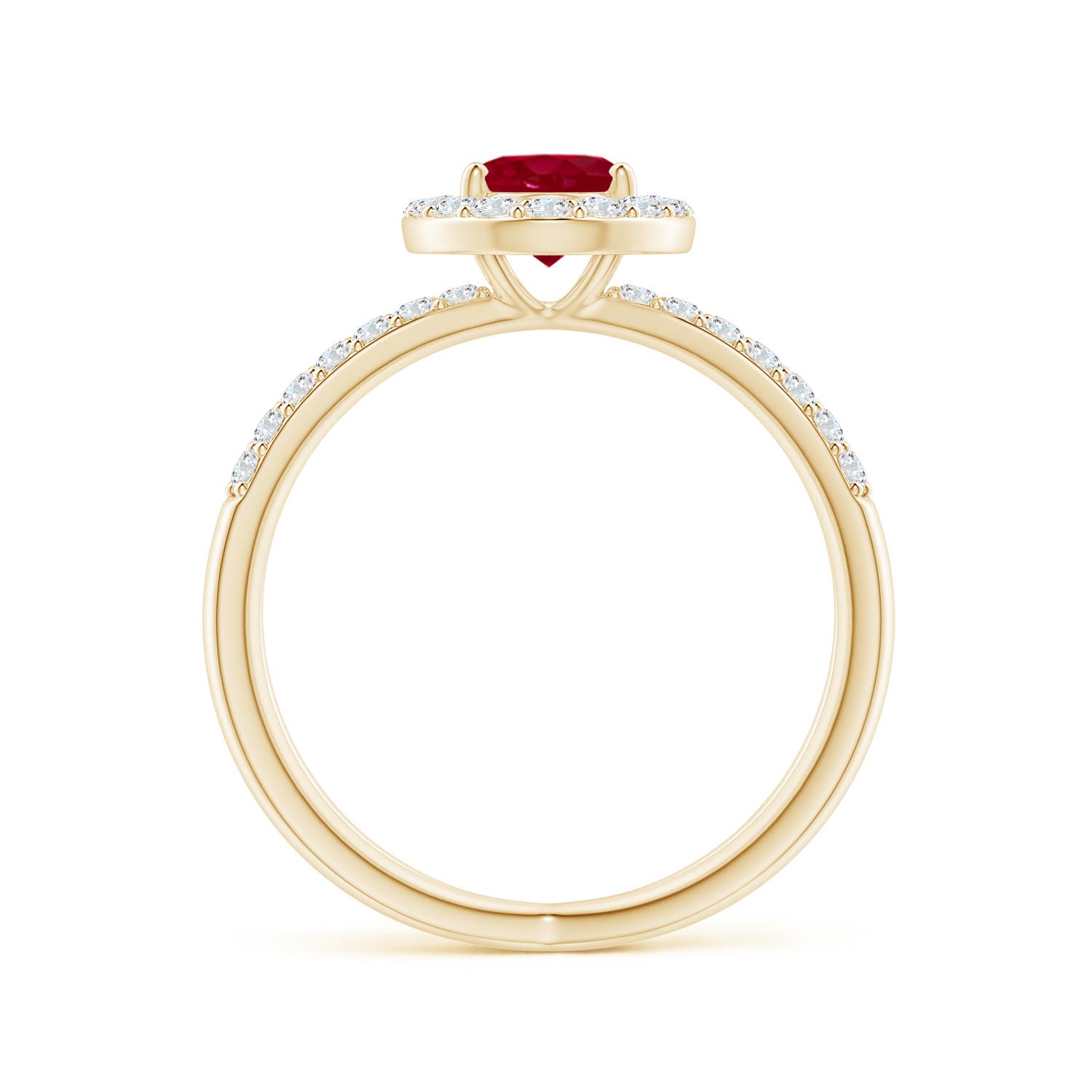 AA - Ruby / 1.62 CT / 14 KT Yellow Gold