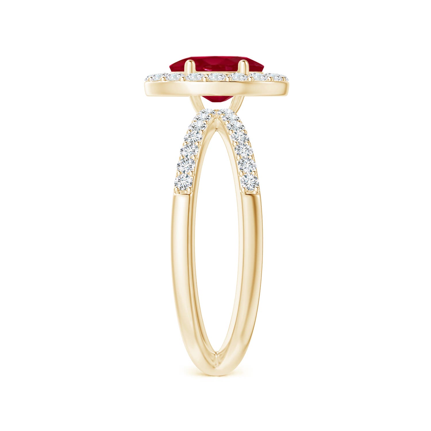 AA - Ruby / 1.62 CT / 14 KT Yellow Gold