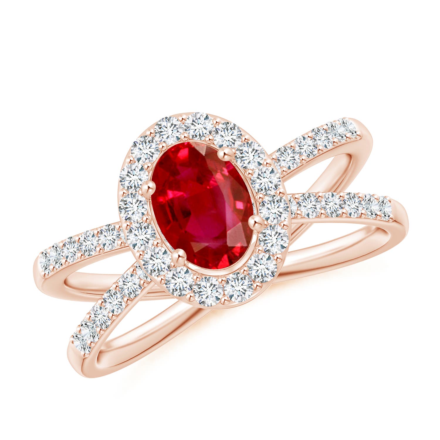 AAA - Ruby / 1.62 CT / 14 KT Rose Gold