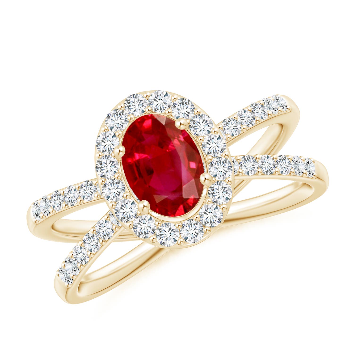 AAA - Ruby / 1.62 CT / 14 KT Yellow Gold