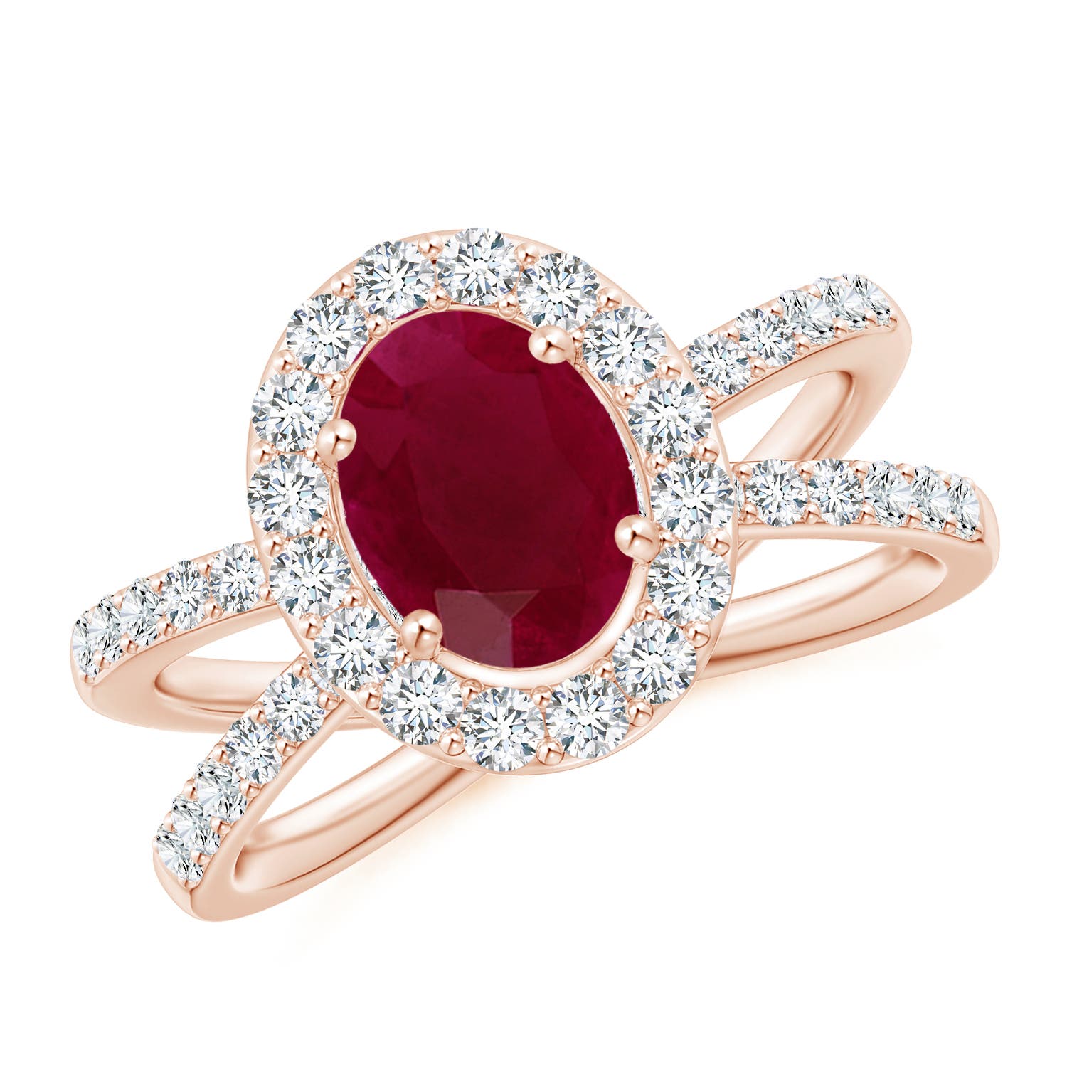 A - Ruby / 2.22 CT / 14 KT Rose Gold