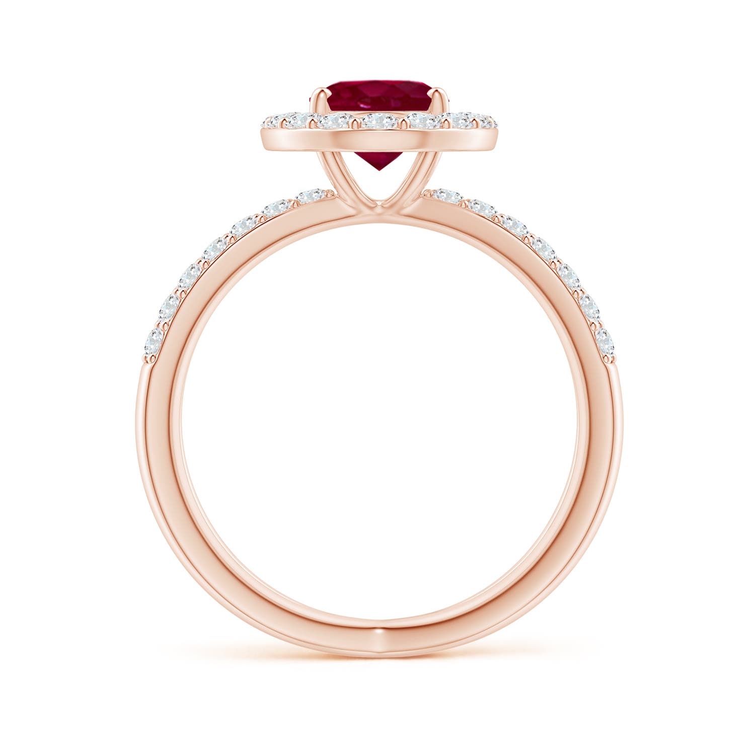 A - Ruby / 2.22 CT / 14 KT Rose Gold