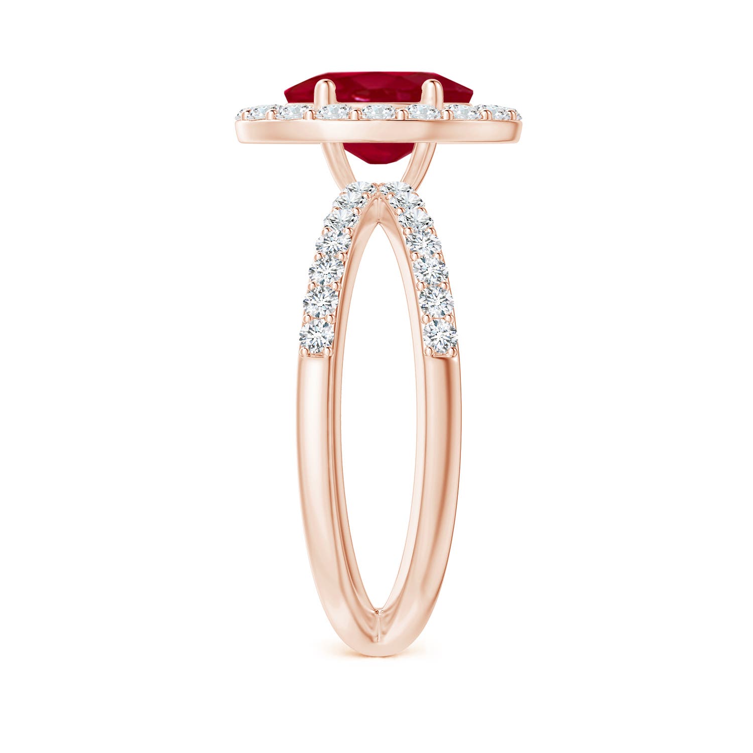 AA - Ruby / 2.22 CT / 14 KT Rose Gold