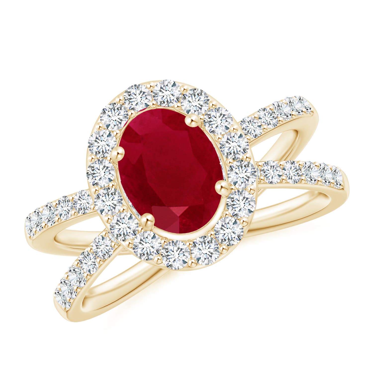 AA - Ruby / 2.22 CT / 14 KT Yellow Gold